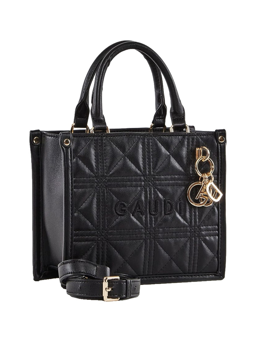 Gaudì - Mini shopping bag matelassé con charm - Donna