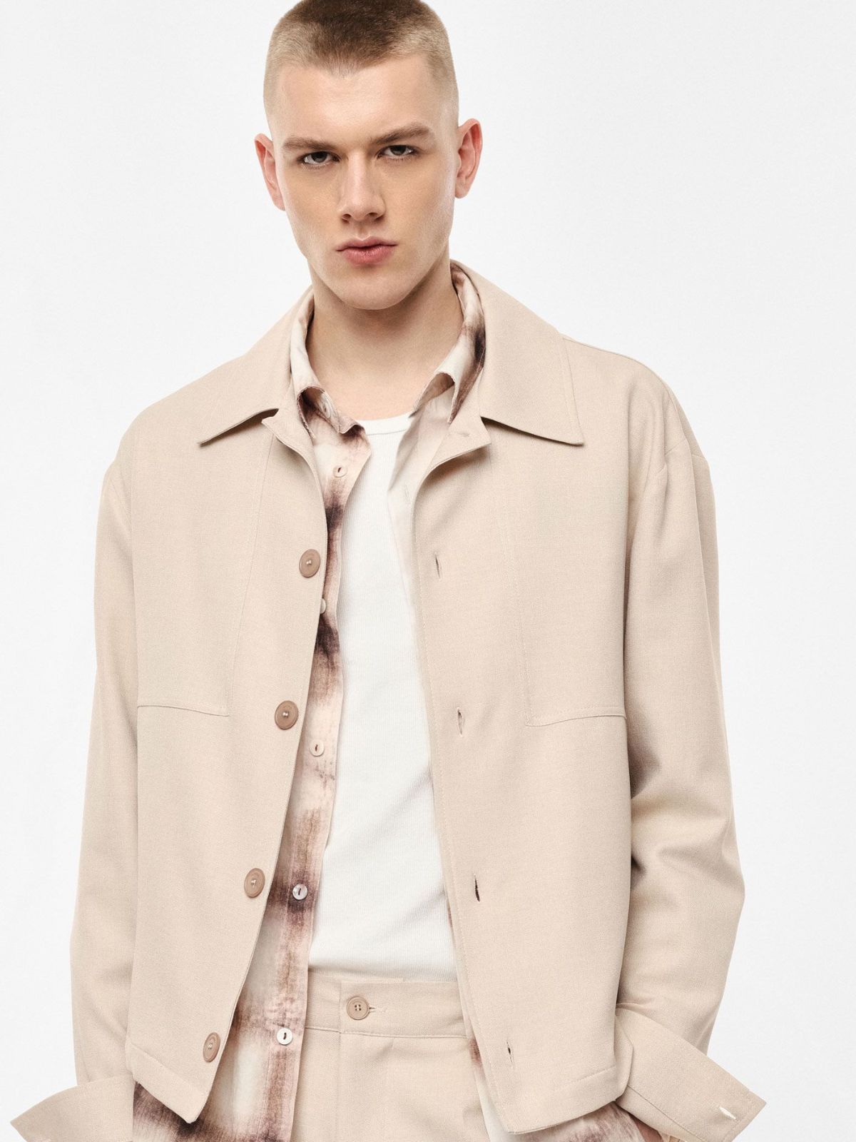 Imperial - Camicia classica collo classico chiusura bottoni - Uomo