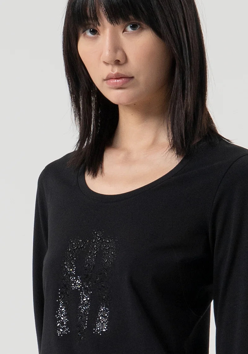 T-shirt slim in jersey di cotone Donna - Fracomina