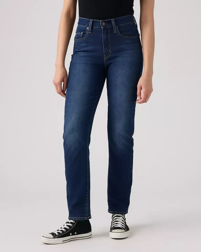 Levi's - 724 High Rise Straight Chelsea Carbon Glow 2024 - Donna