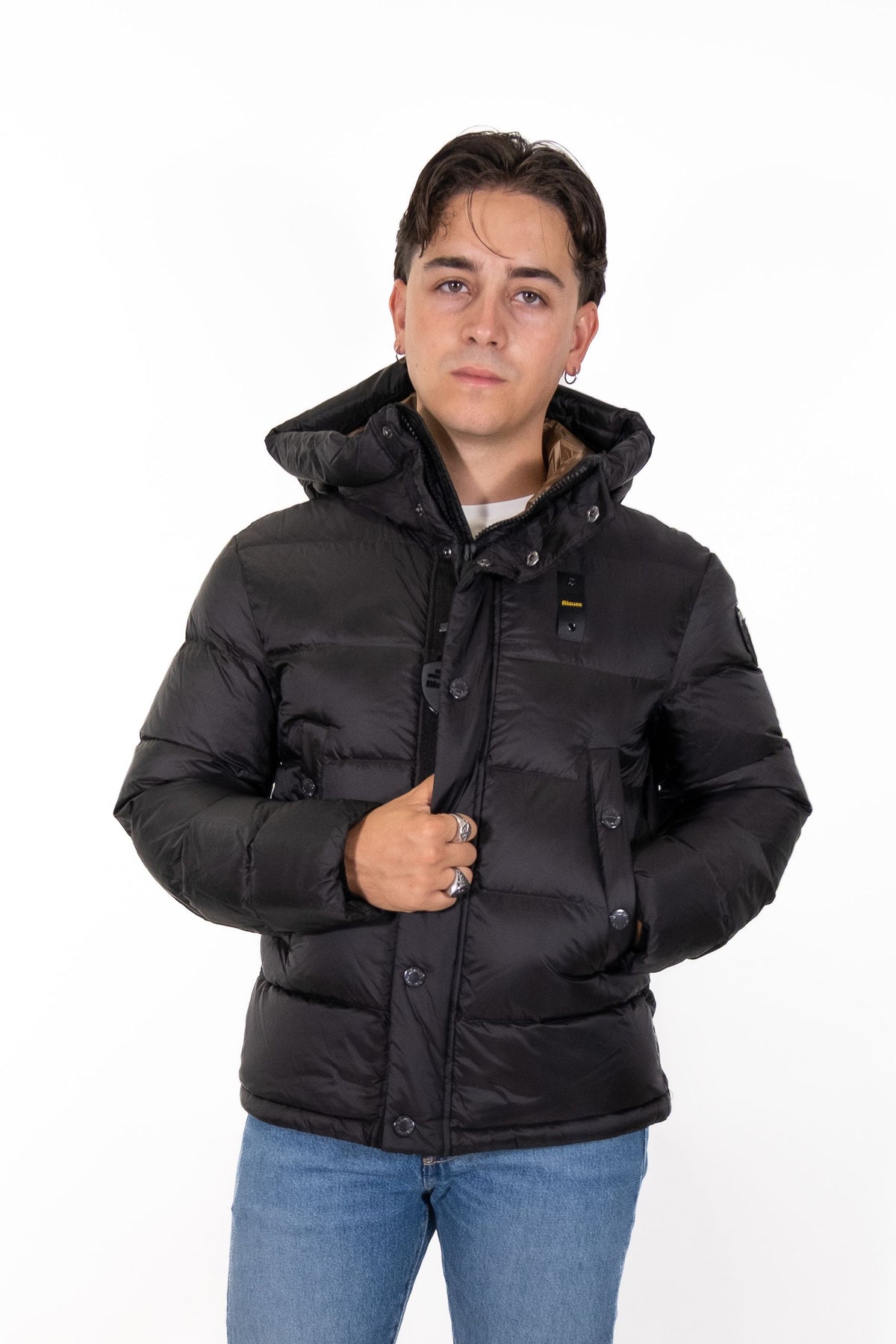 Blauer - Giubbino corto imbottitura piuma Clipper - Uomo