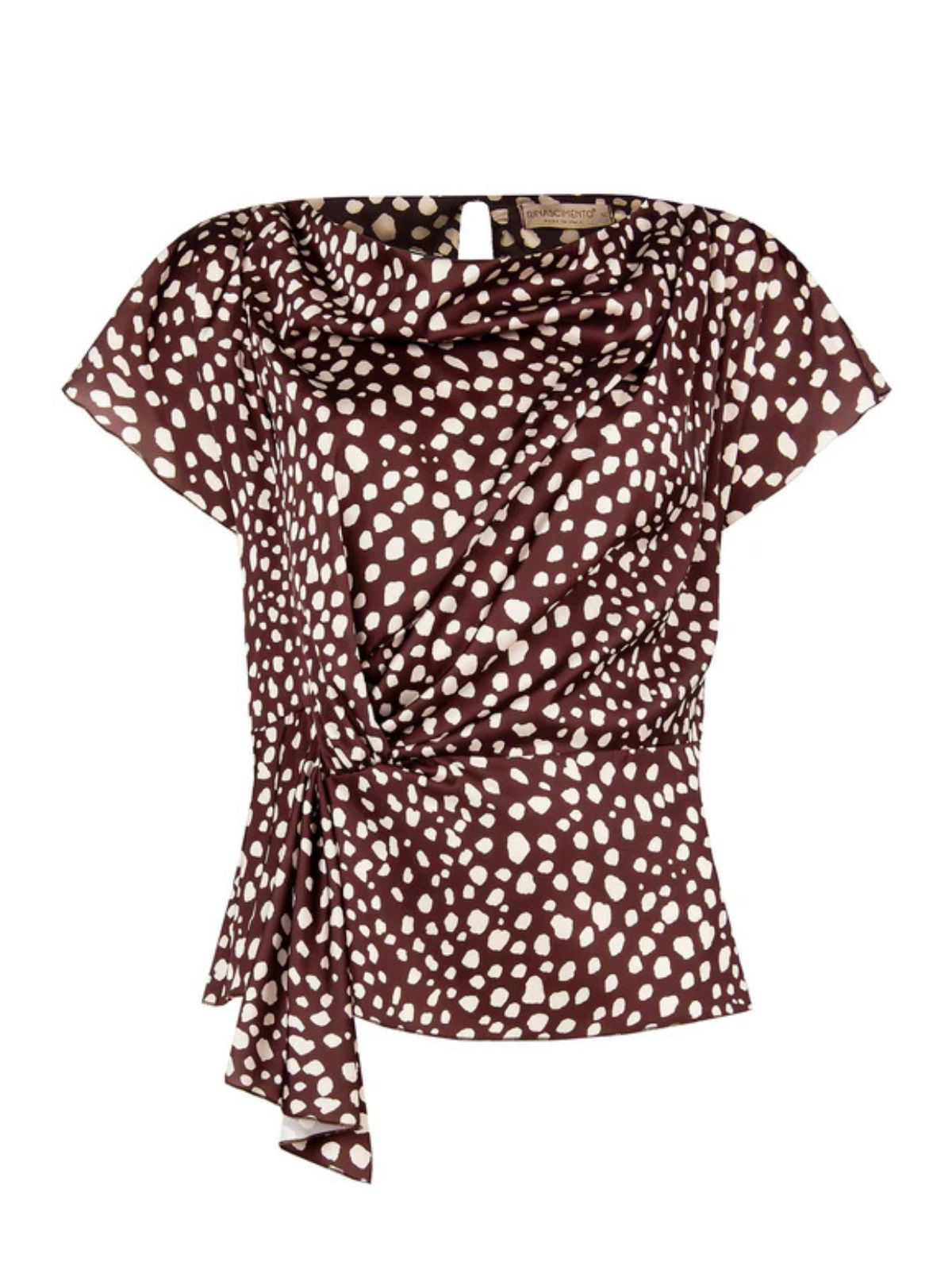 Rinascimento - Blusa in raso a fantasia - Donna