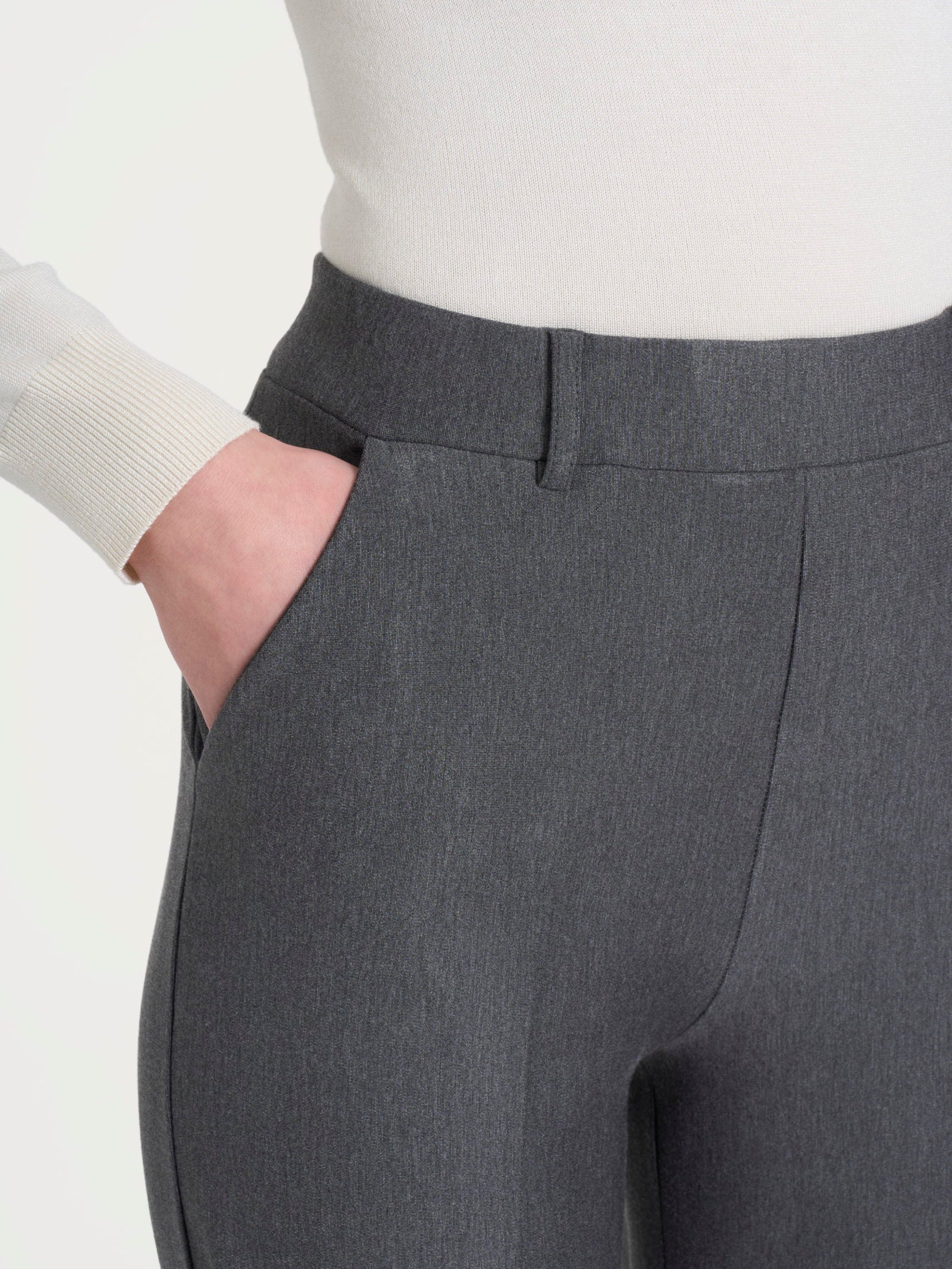 Ragno - Pantalone ampio alla caviglia in Compact - Donna