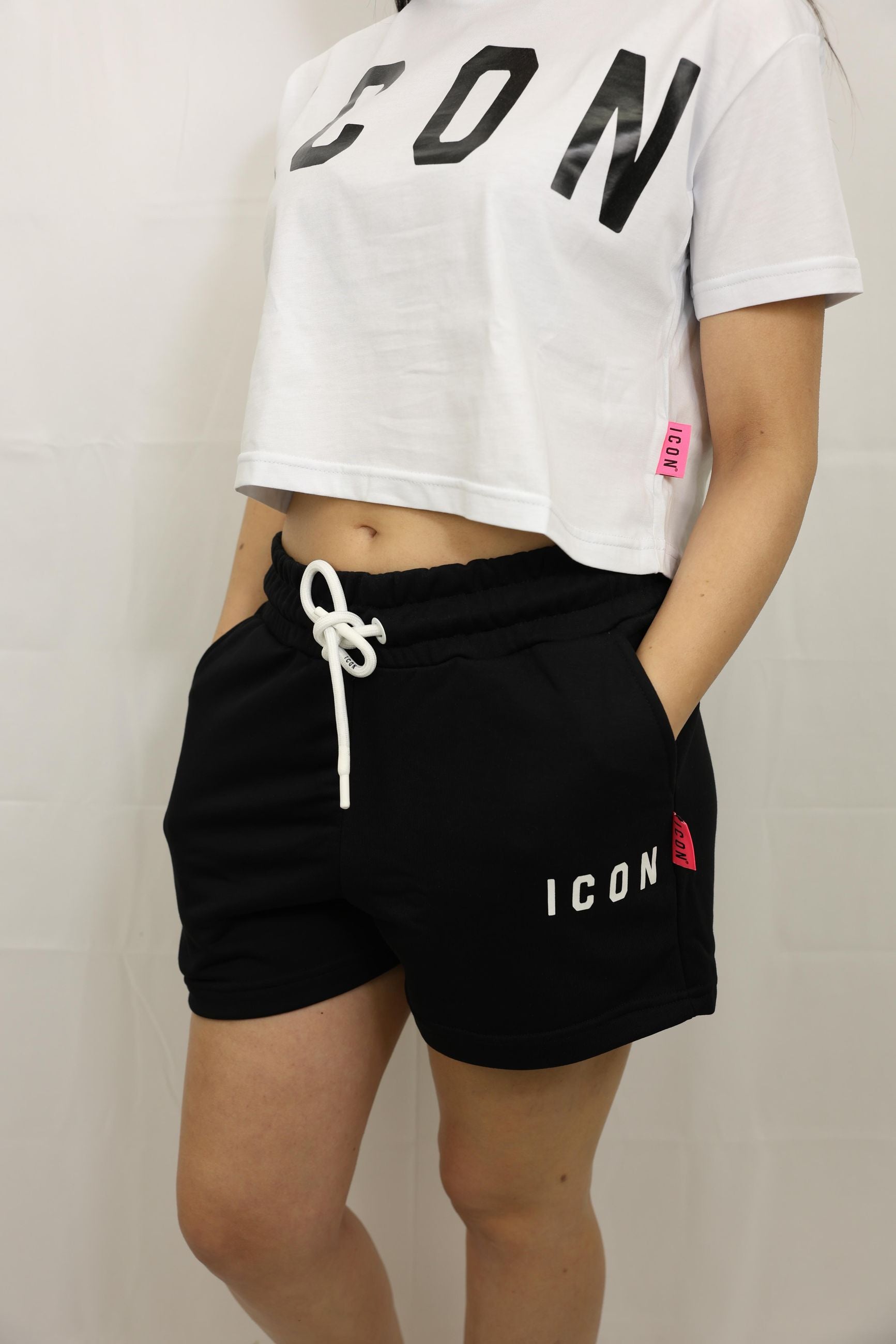 Icon - Bermuda In Felpa - Donna