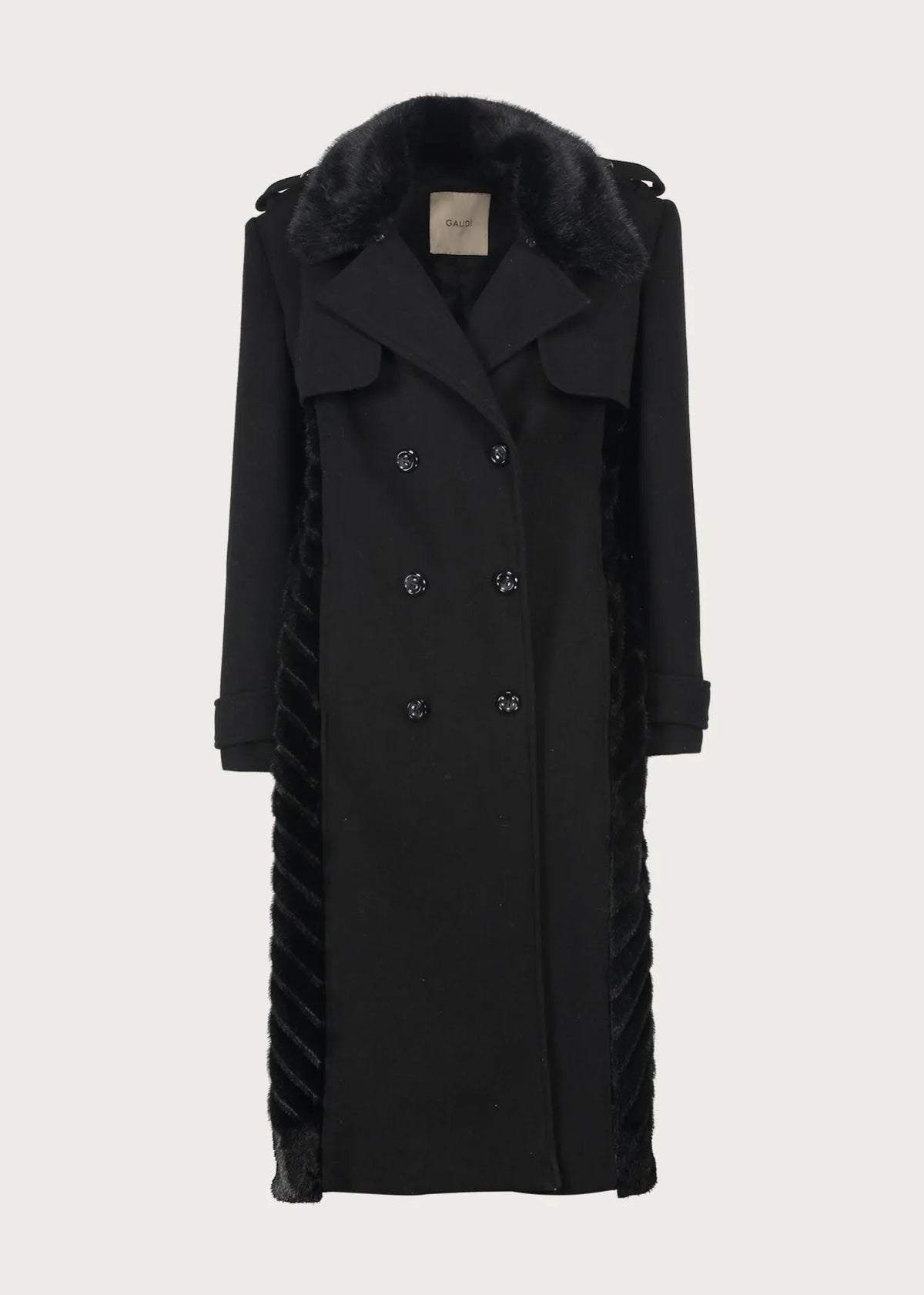 Gaudì - Trench doppiopetto in panno - Donna
