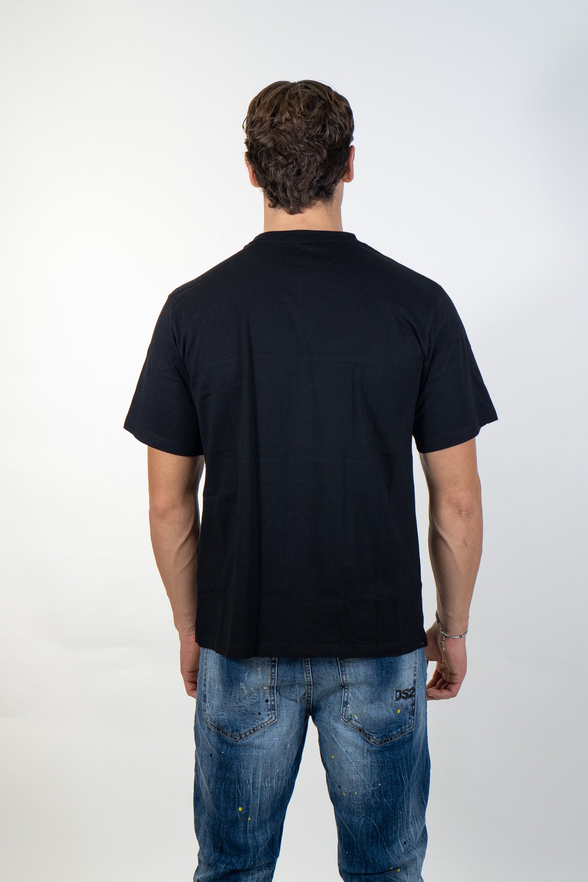 Ds2 - T-shirt con fascia logo - Uomo