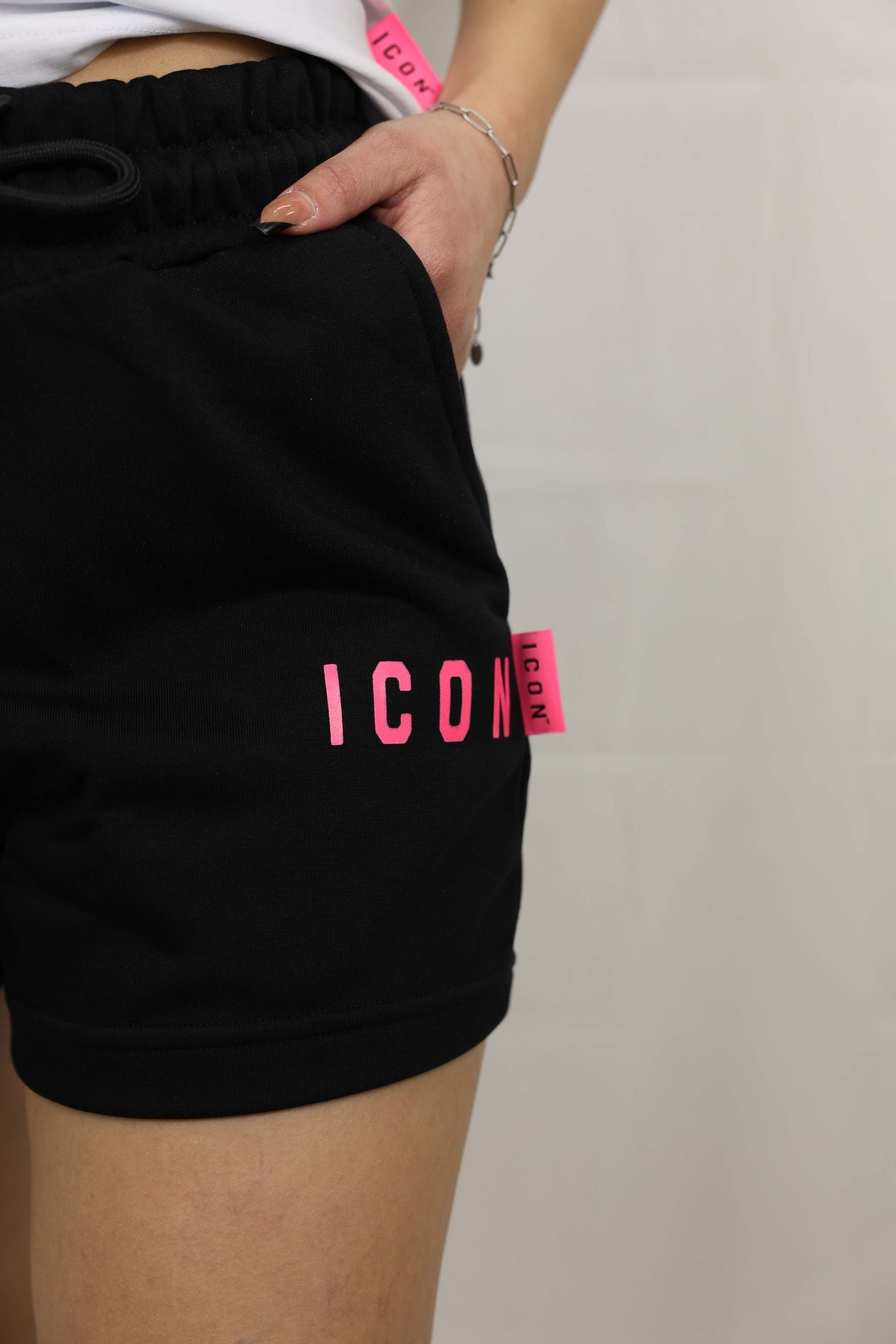 Icon - Bermuda In Felpa - Donna