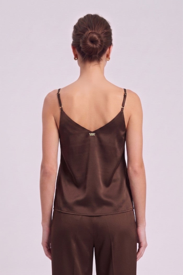 Markup - Top In Raso. - Donna