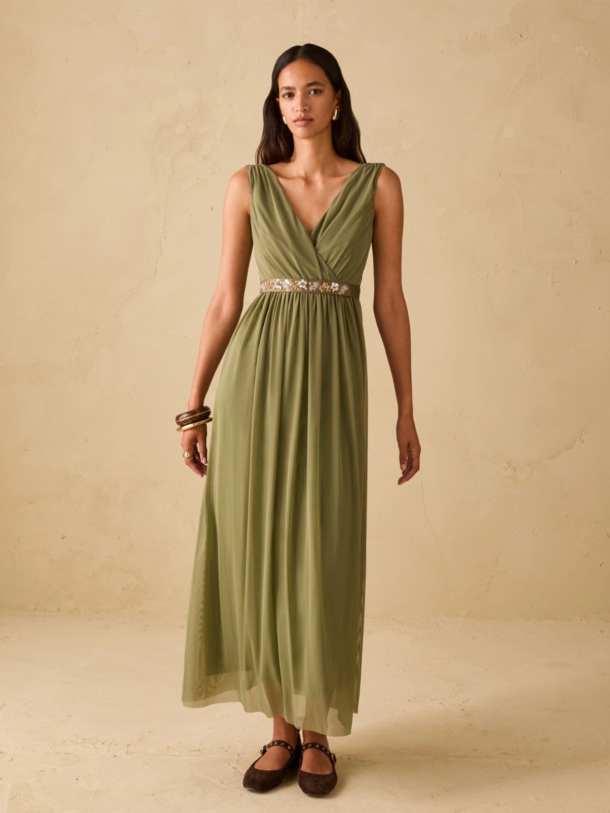 PennyBlack - Abito Lungo In Jersey Tulle - Donna