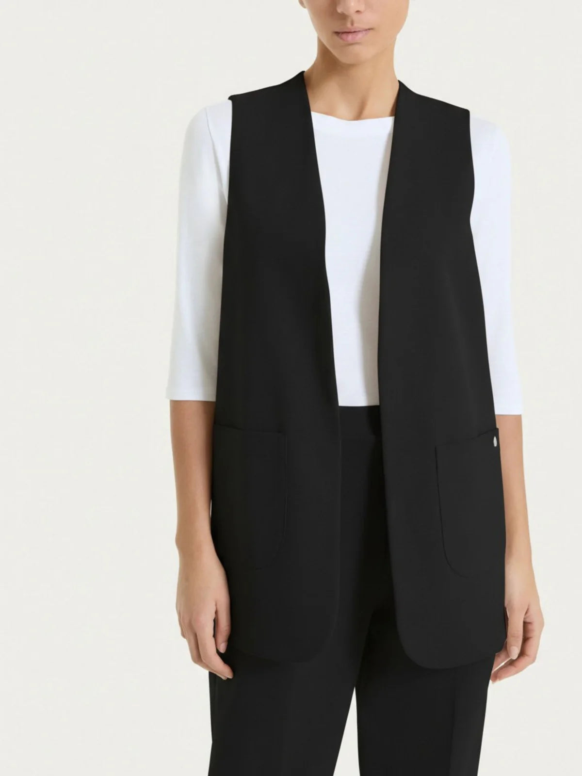 Ragno - Gilet aperto in Compact Light - Donna