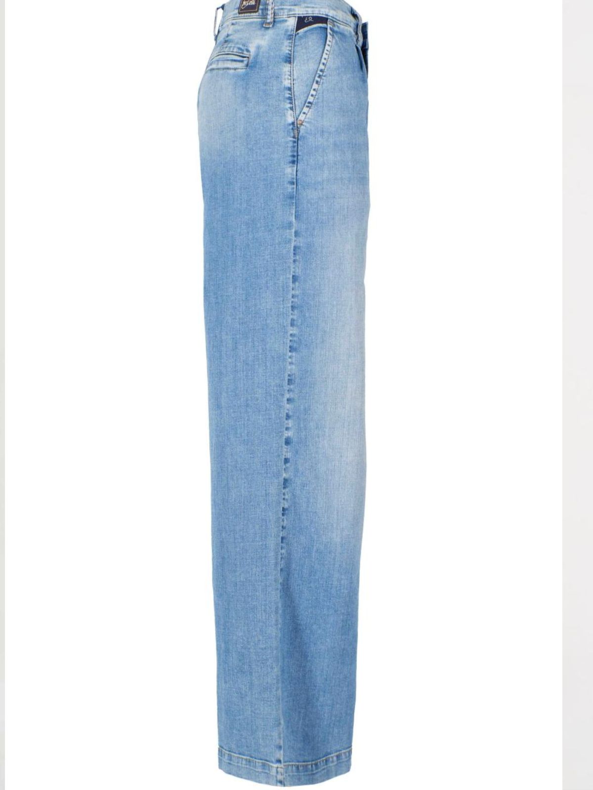 Yes Zee - Jeans Donna Palazzo con  Pinces - Donna