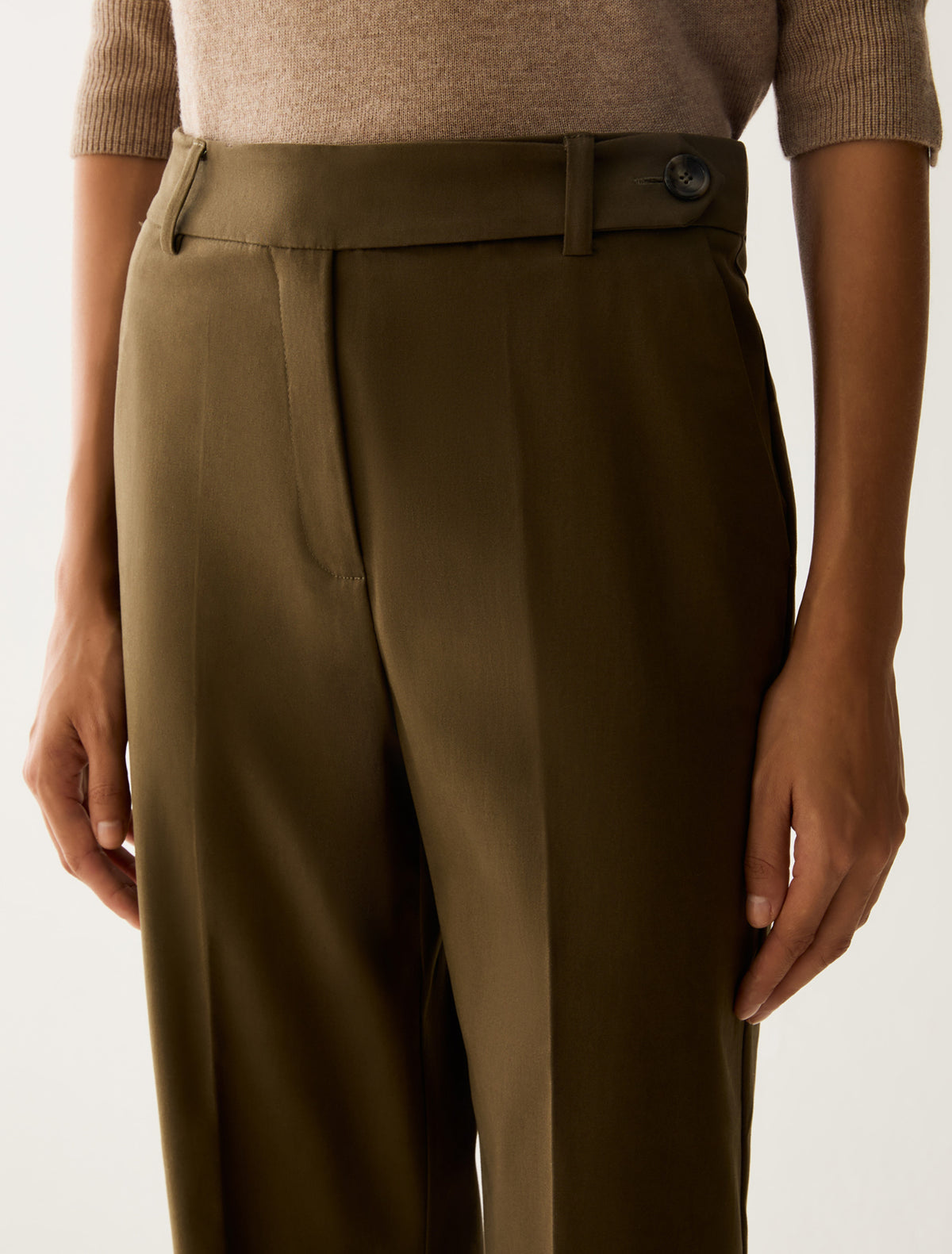 PennyBlack - Pantaloni in raso di cotone - Donna