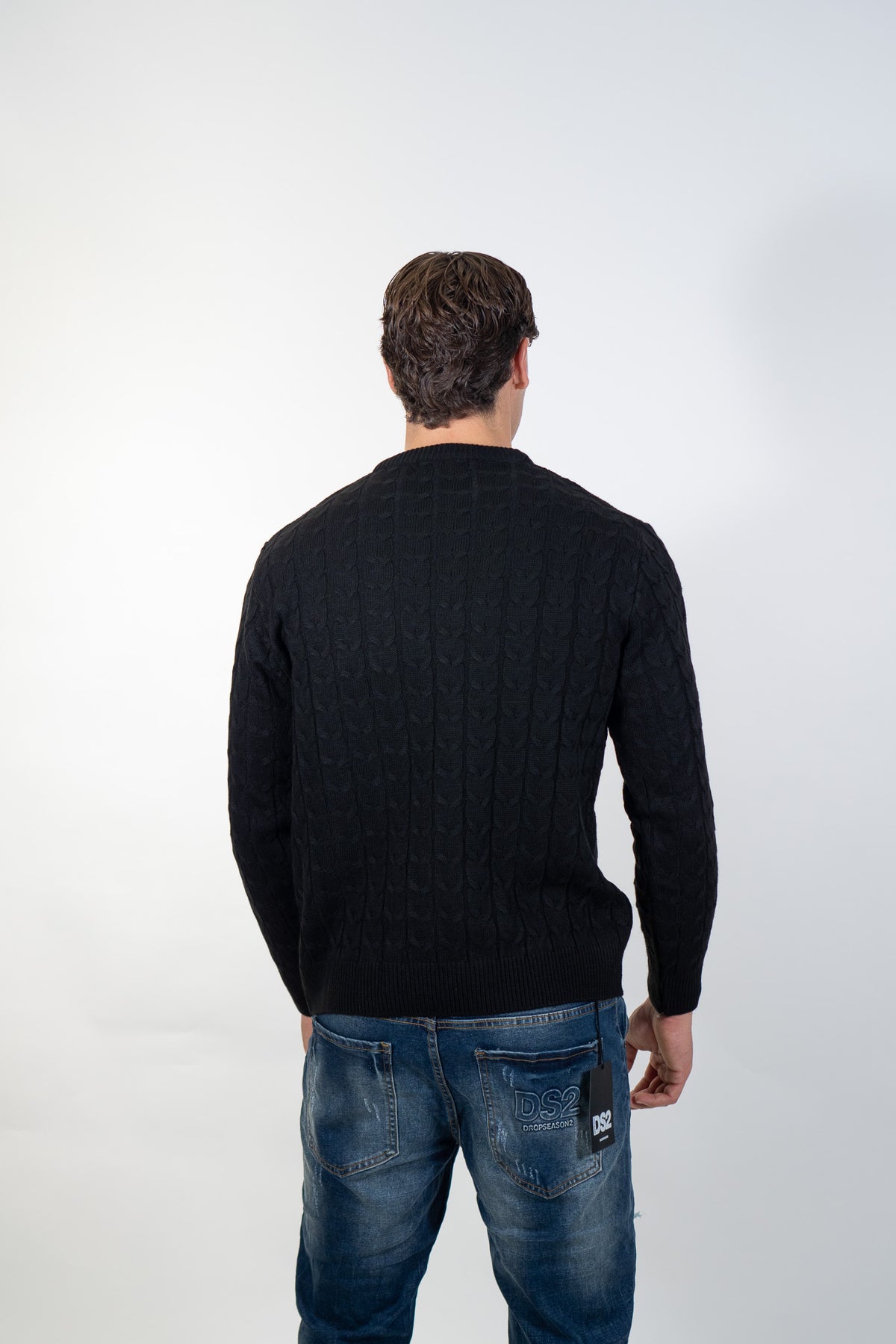 Ds2 - Maglia girocollo logo ricamato - Unisex adulto