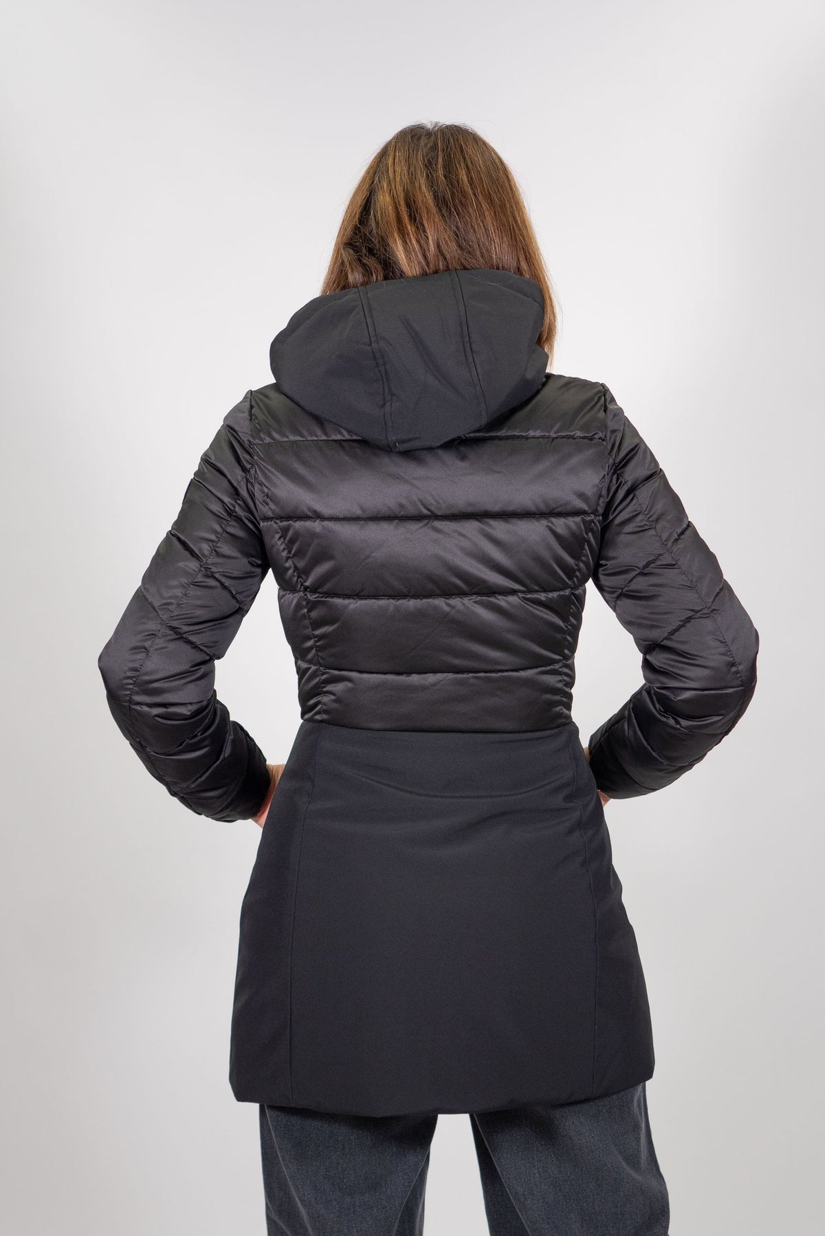 Yes Zee - Piumino  Trapuntato Con Finto Gilet Stac. - Donna