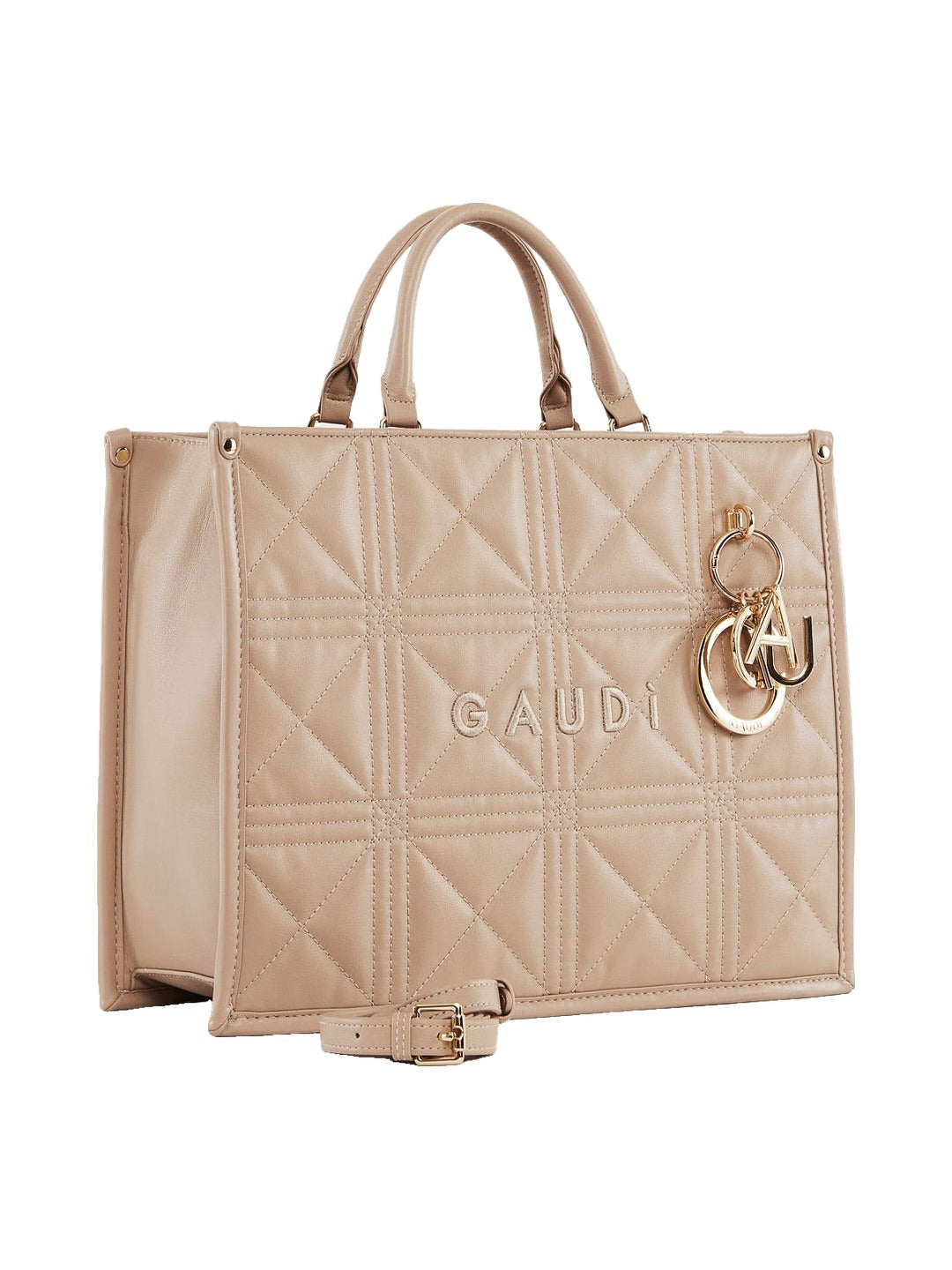 Gaudì - Shopping bag matelassé con charm - Donna