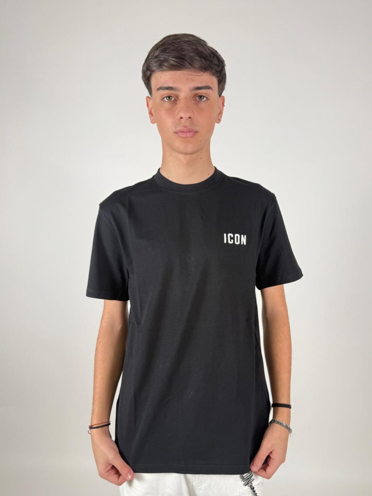 Icon - T-Shirt C/Ricamo - Uomo
