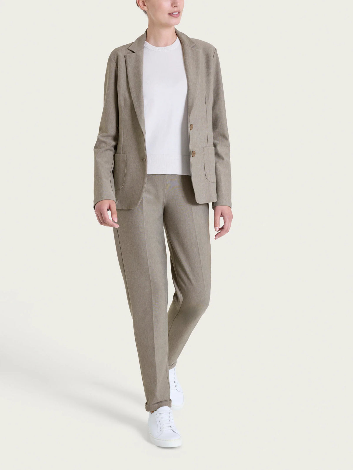Ragno - Blazer con due bottoni in Compact - Donna