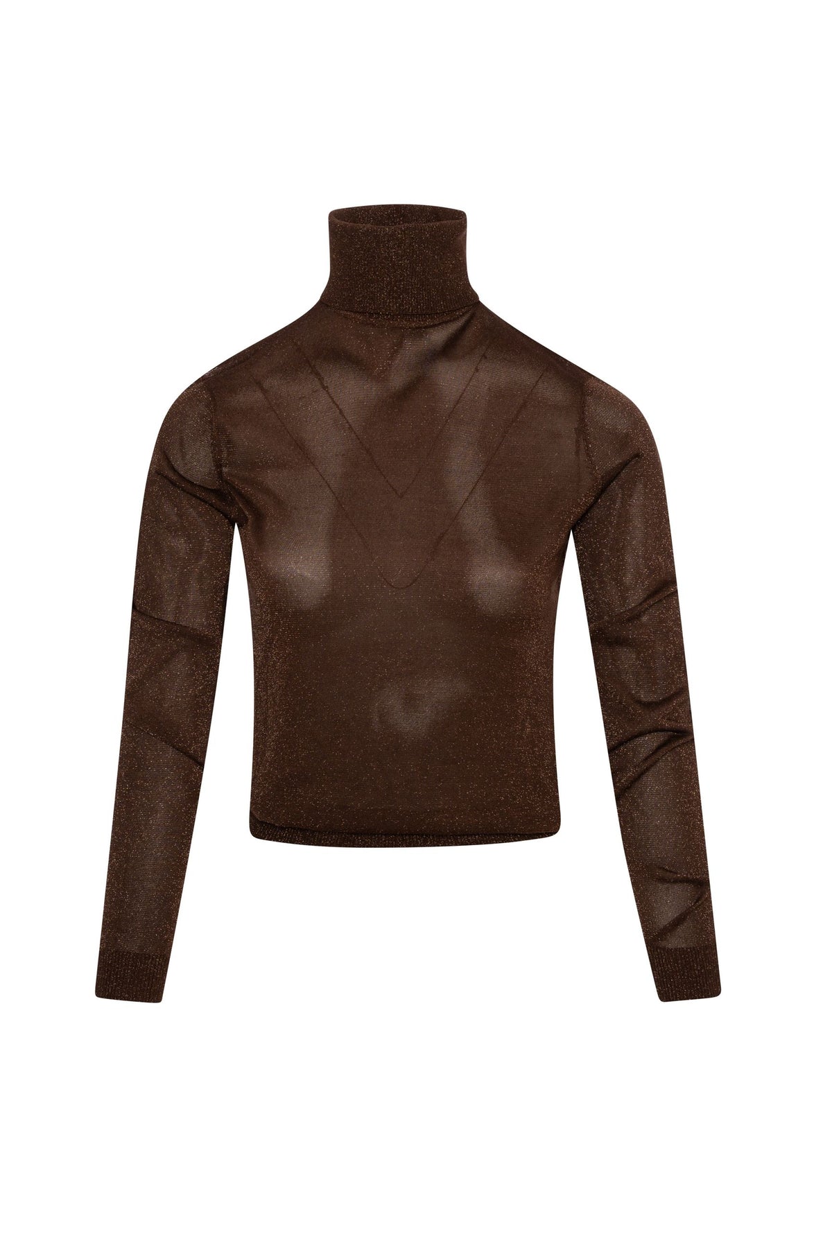 Fracomina - Maglia Dolcevita Lurex - Donna