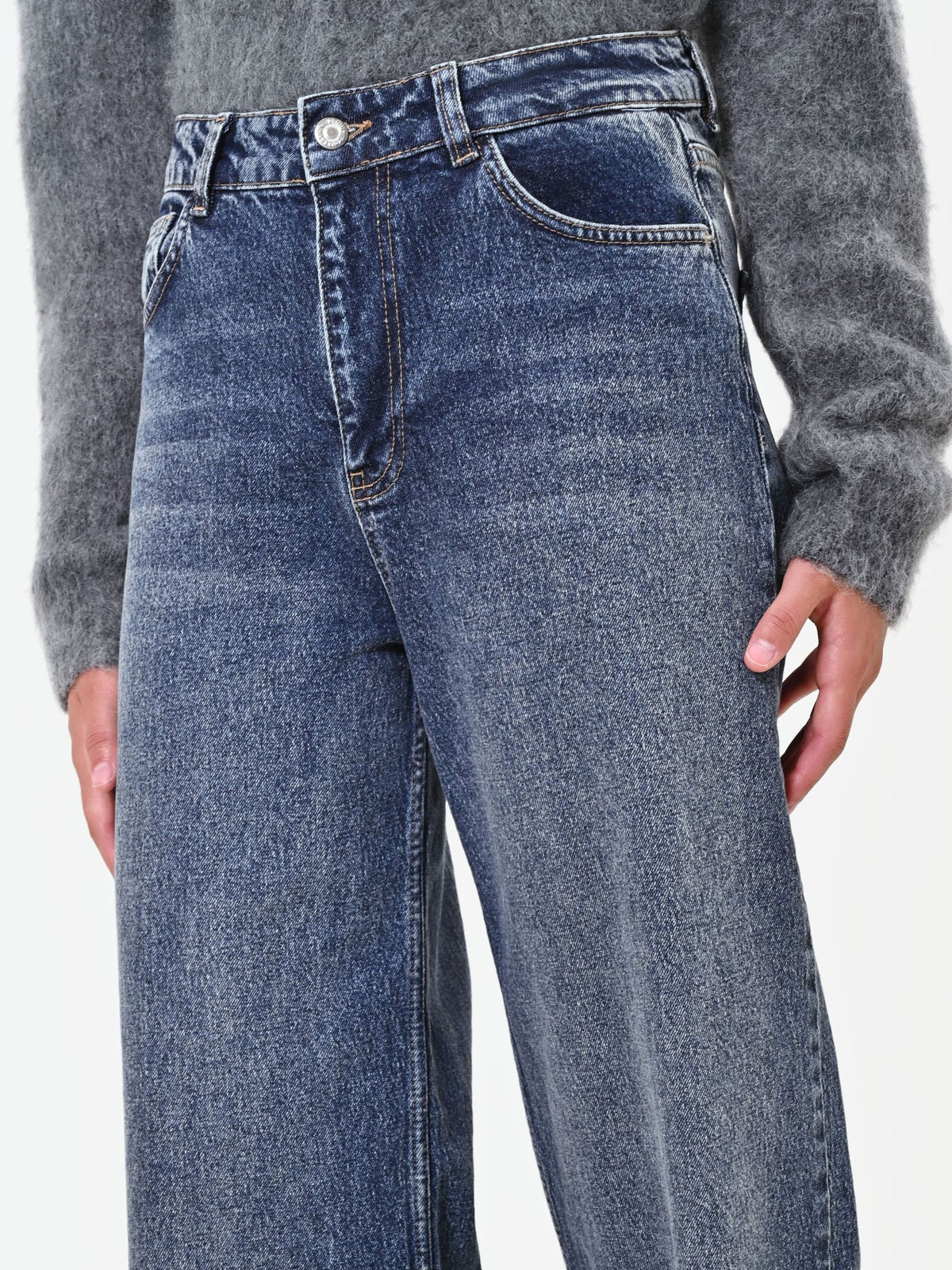 Rinascimento - Pantaloni jeans a gamba dritta (Giorgia Palmas X Rinascimento) - Donna