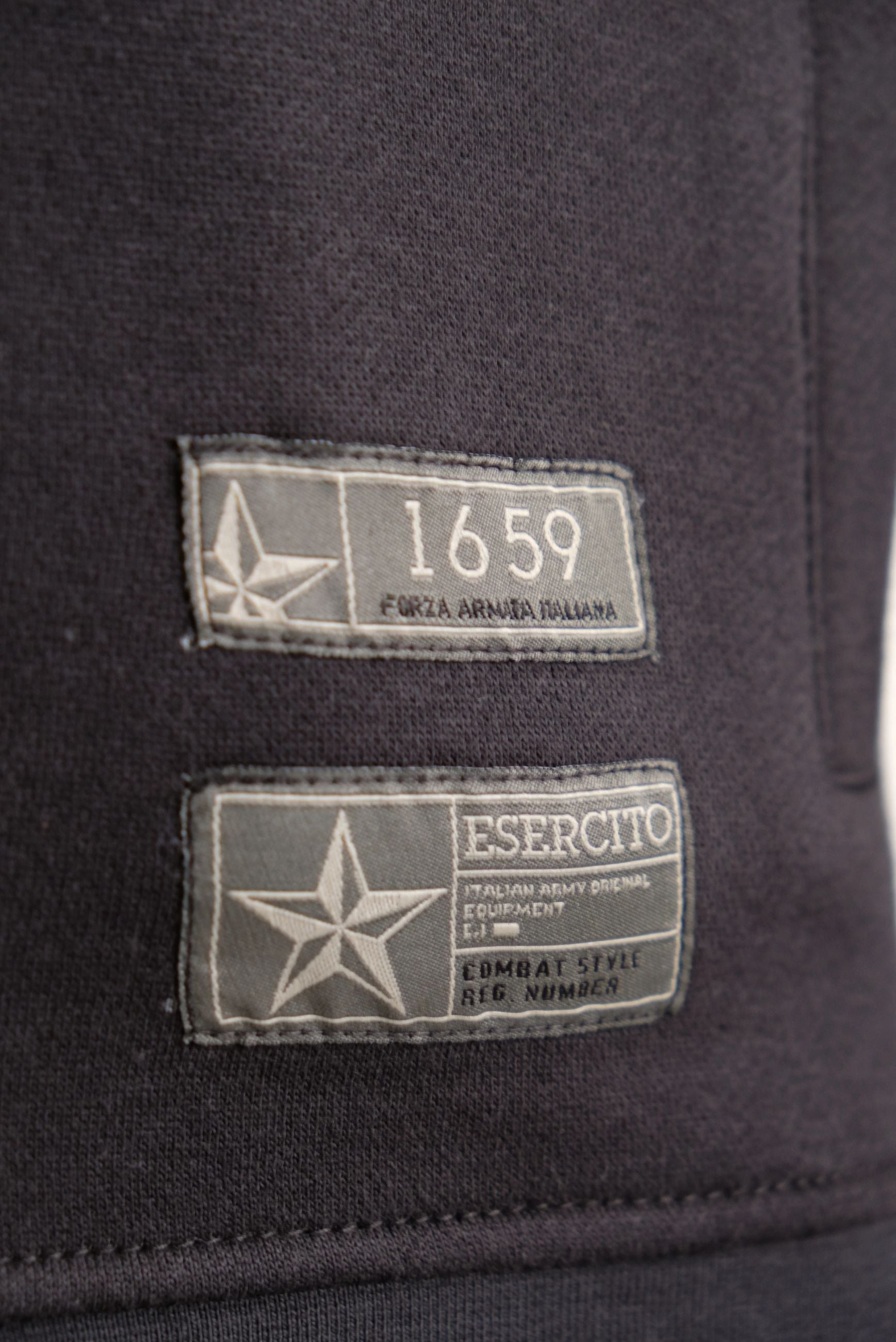 Felpa zip con cappuccio Uomo - Esercito