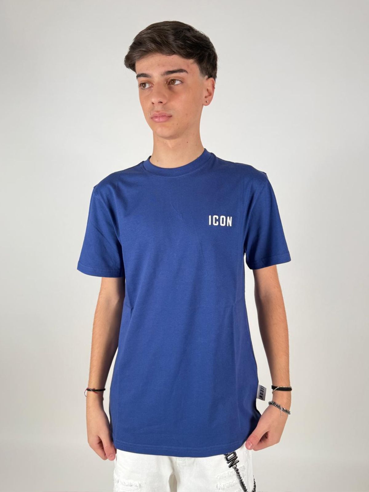 Icon - T-Shirt C/Ricamo - Uomo