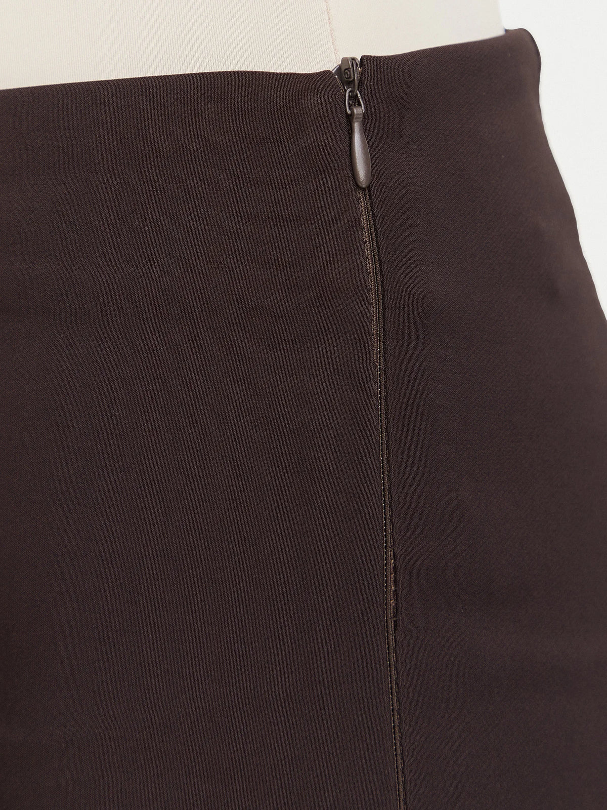 Rinascimento - Pantalone a palazzo in tessuto tecnico vita alta - Donna