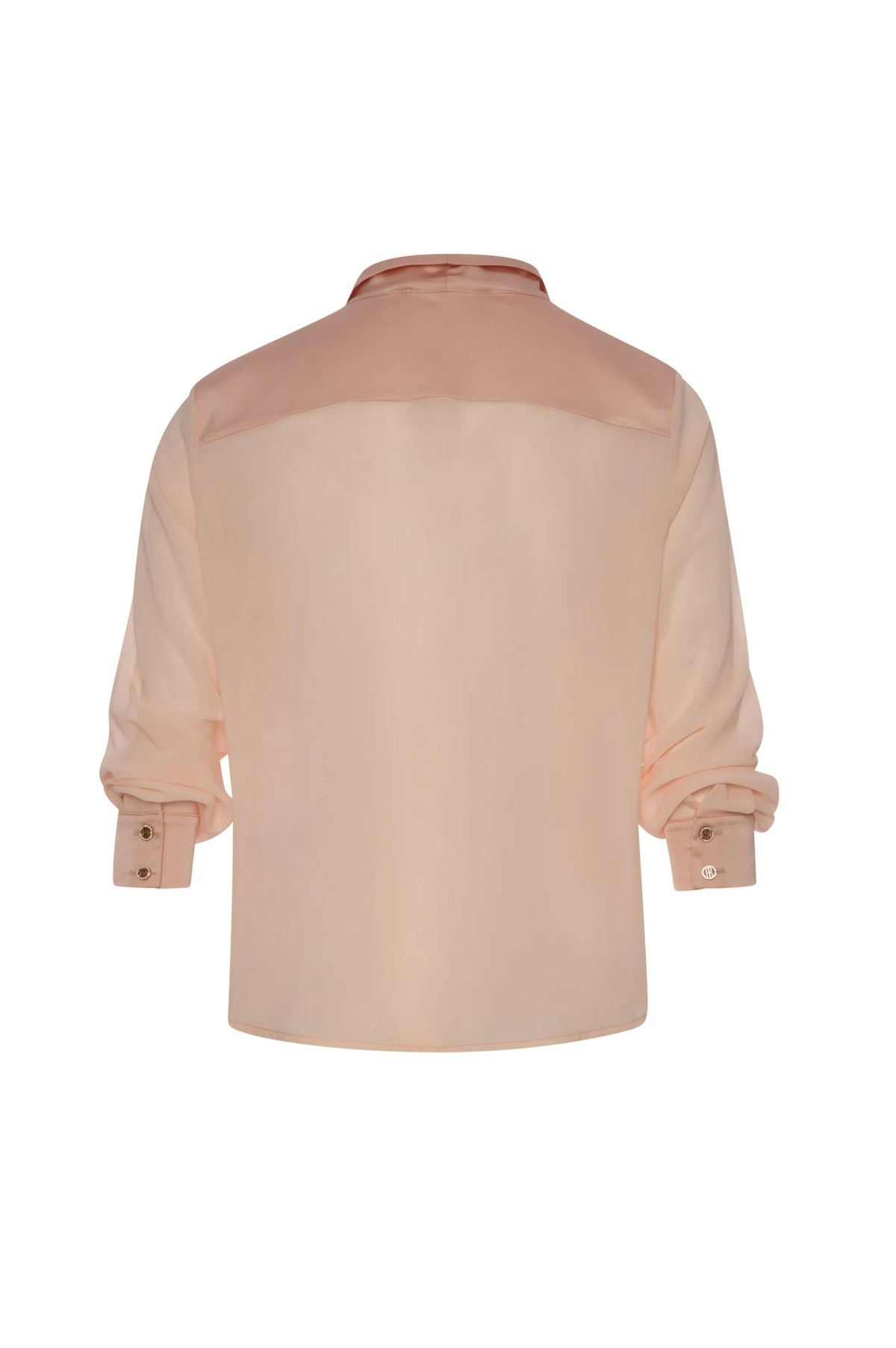 Fracomina - Camicia regular con fiocco sul collo - Donna
