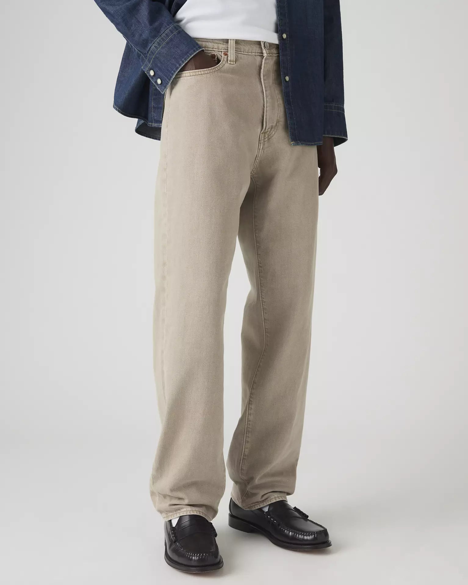 Levis - Jeans 568 dritti e larghi Linen+ Denim - Uomo