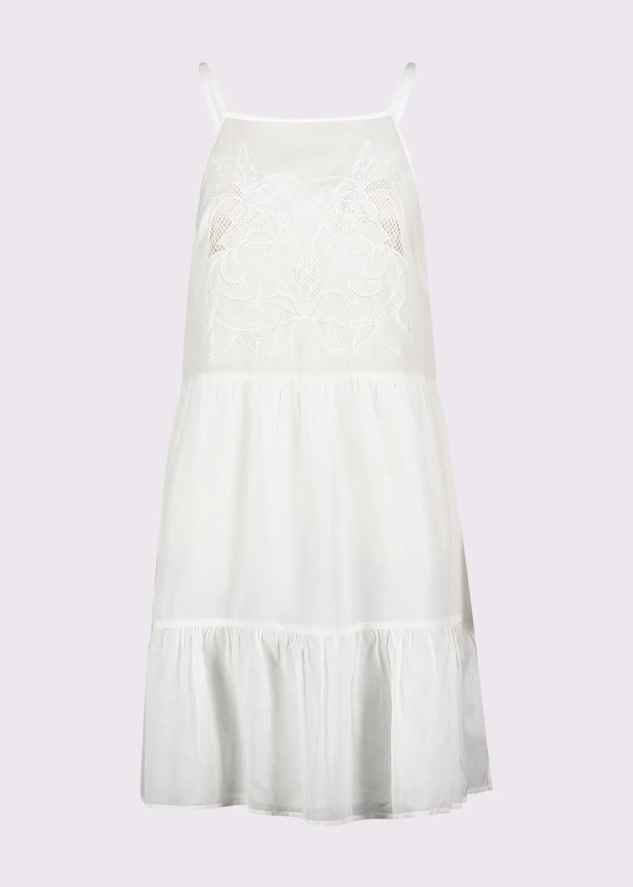 Gaudì - Abito in cotone con ricamo - Donna