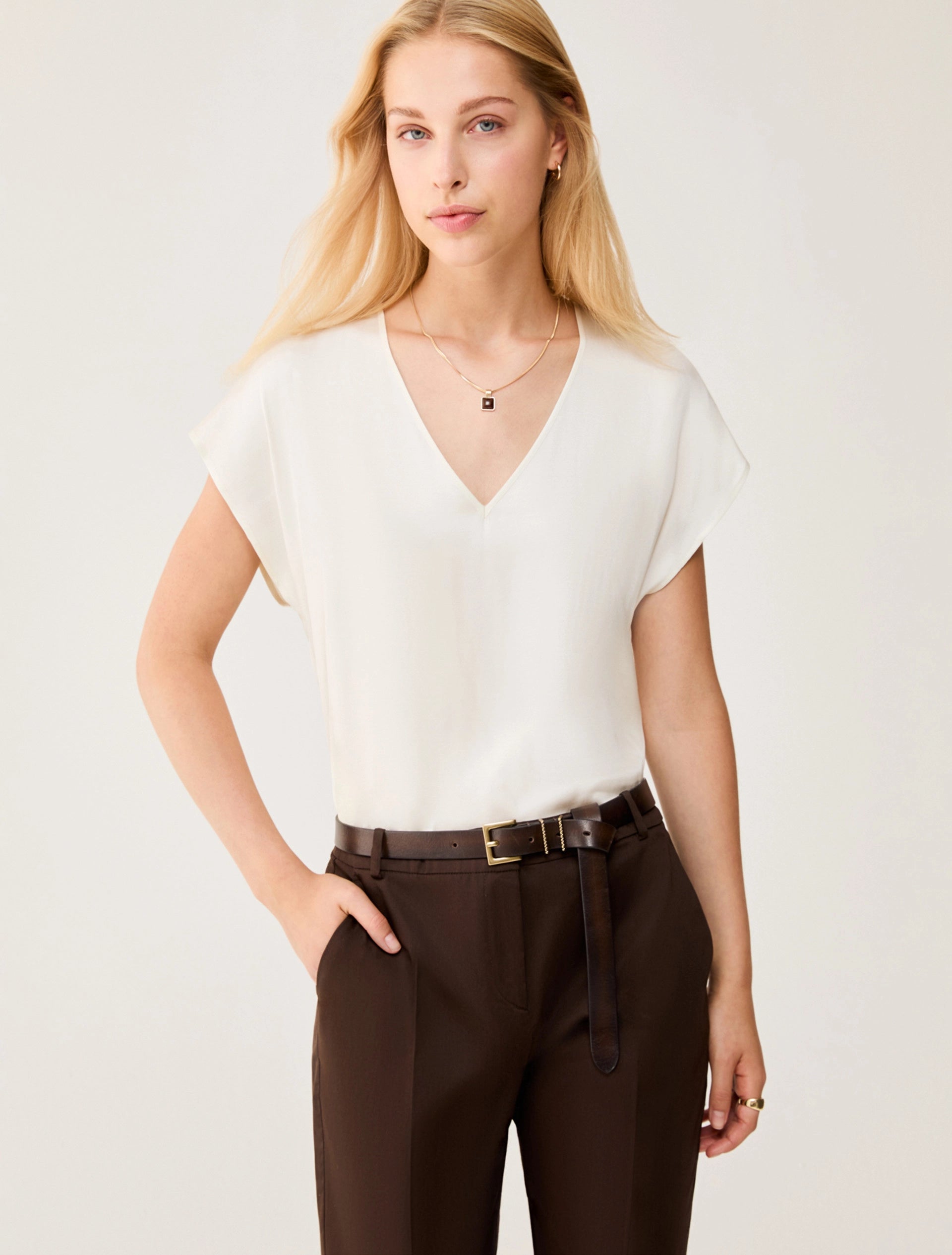 PennyBlack - Blusa In Twill Fluido - Donna