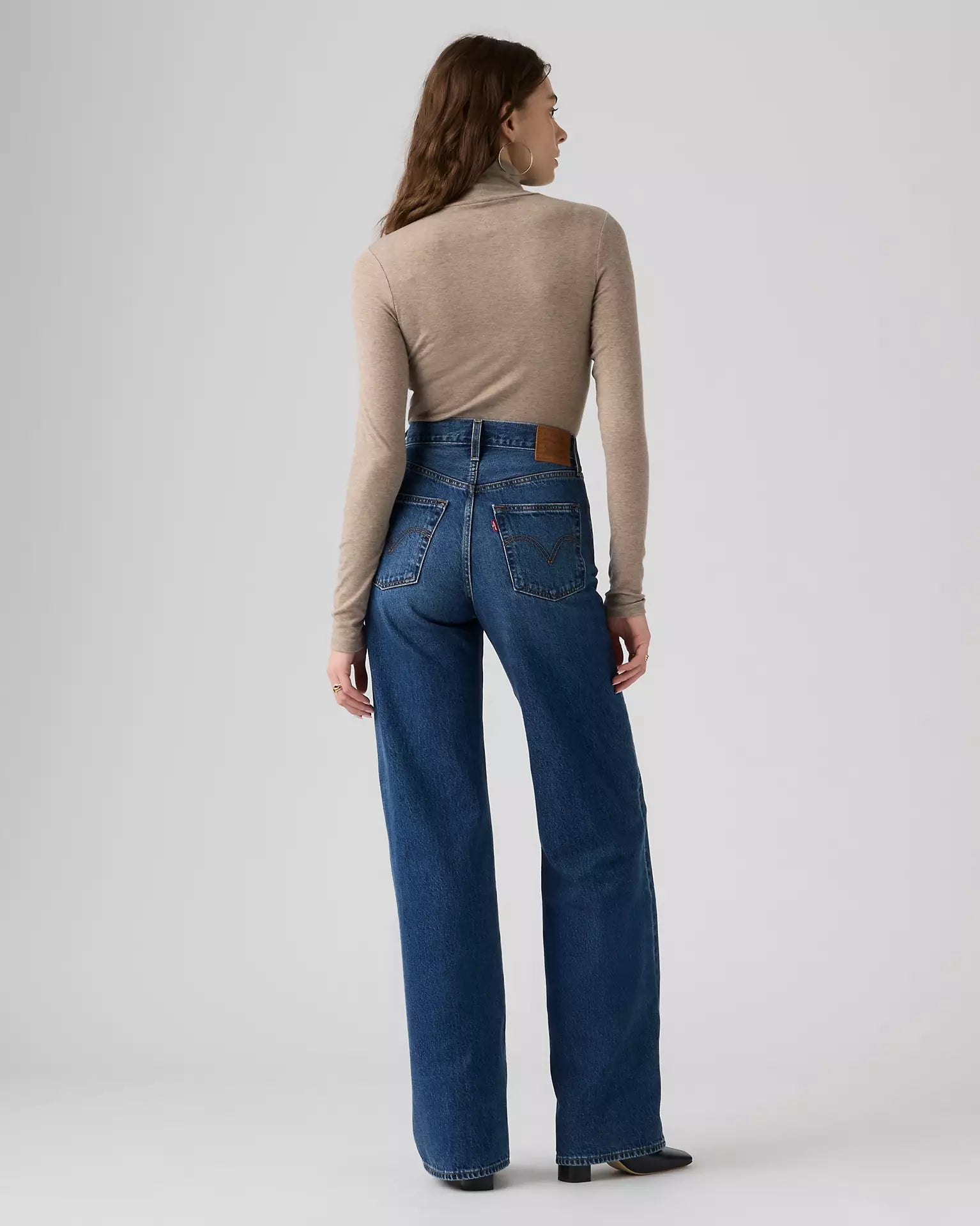 Levis - Jeans ribcage a gamba ampia - Donna