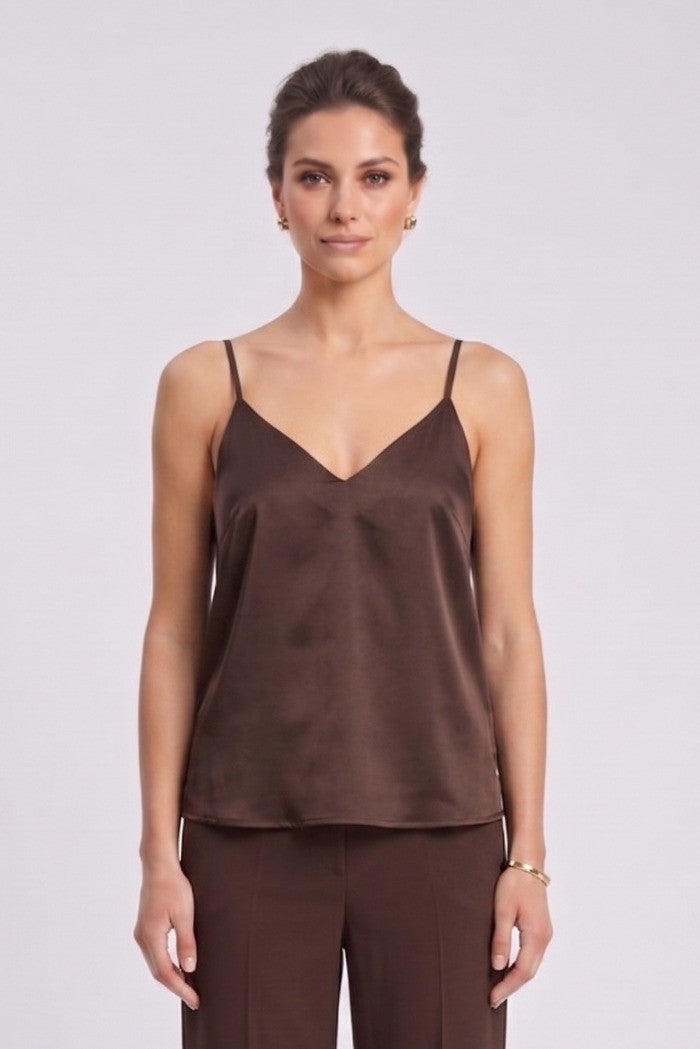 Markup - Top In Raso. - Donna