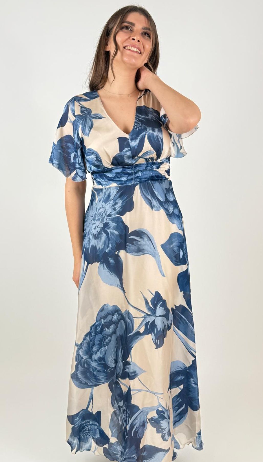 Abito lungo fluido Donna - Rinascimento