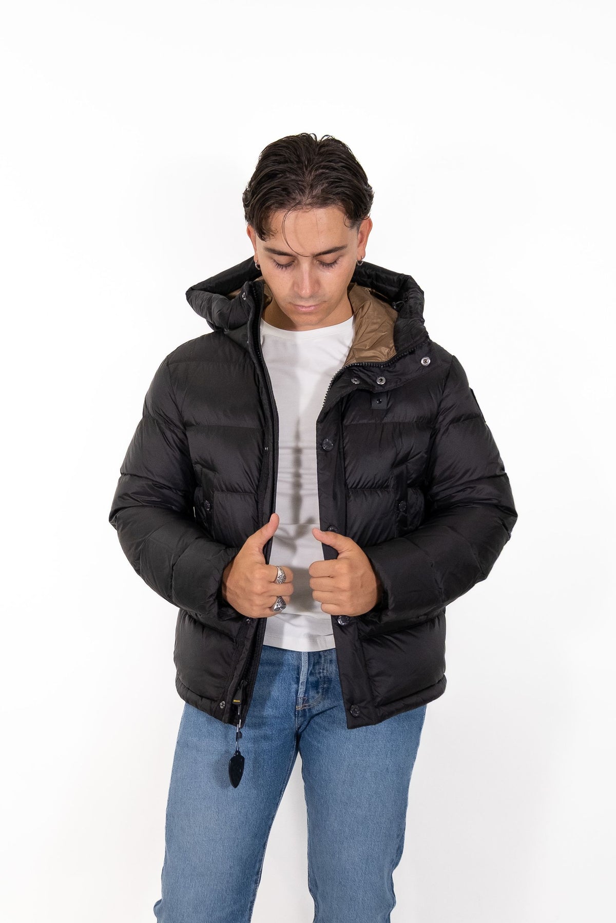 Blauer - Giubbino corto imbottitura piuma Clipper - Uomo