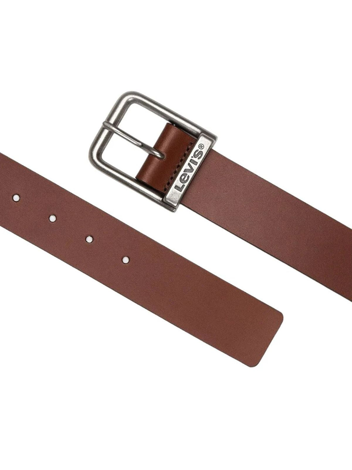 Levis - Cintura in pelle marrone cuoio - Uomo