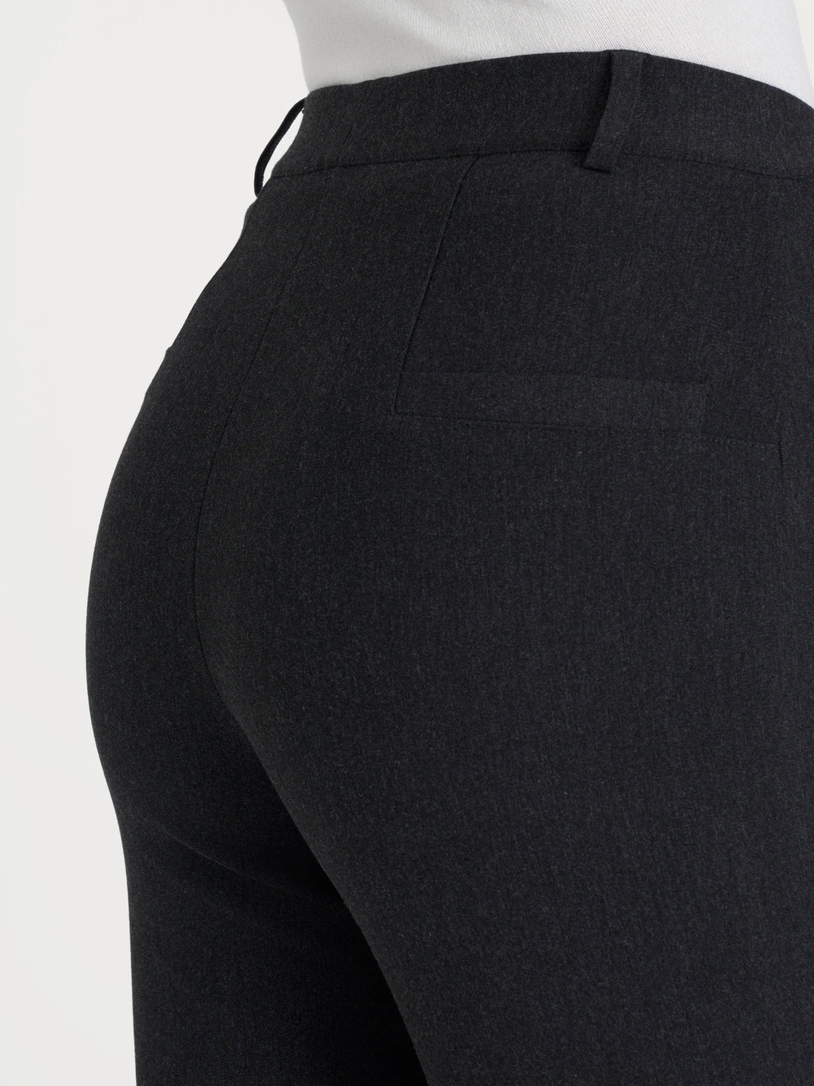 Ragno - Pantalone flare alla caviglia in Compact - Donna