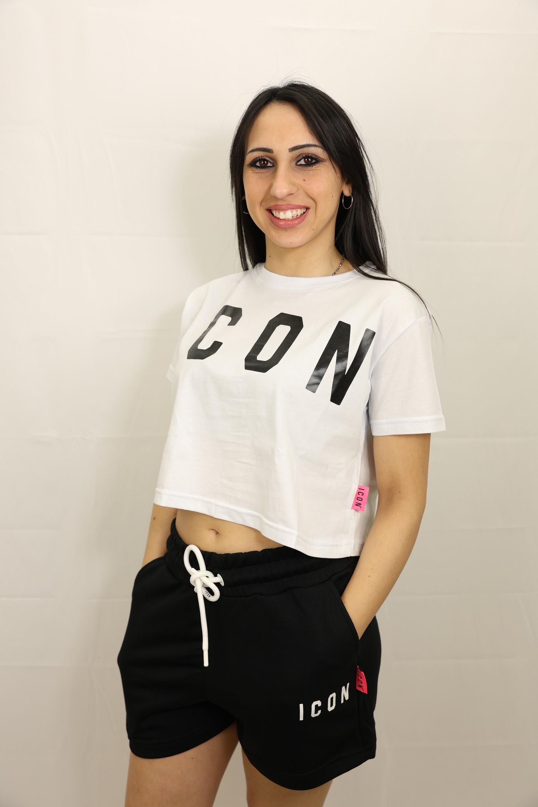 Icon - Bermuda In Felpa - Donna