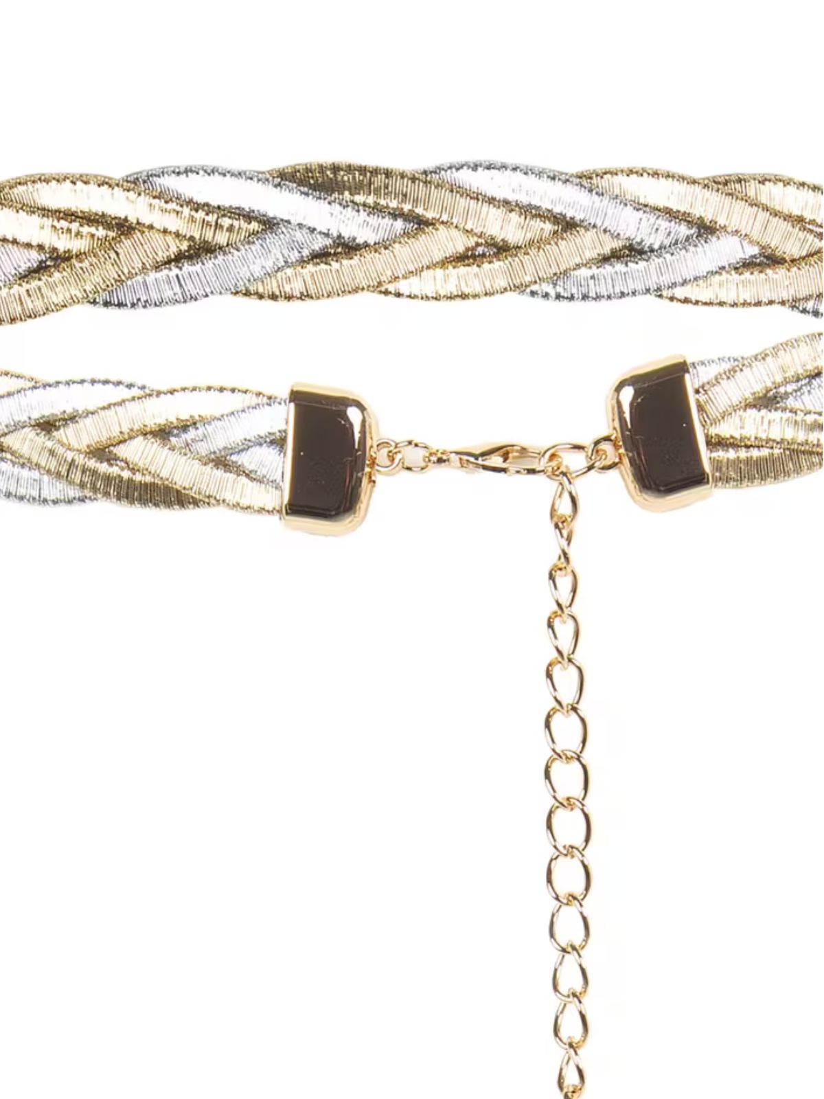 Rinascimento - Cintura gioiello con intreccio metallico - Donna