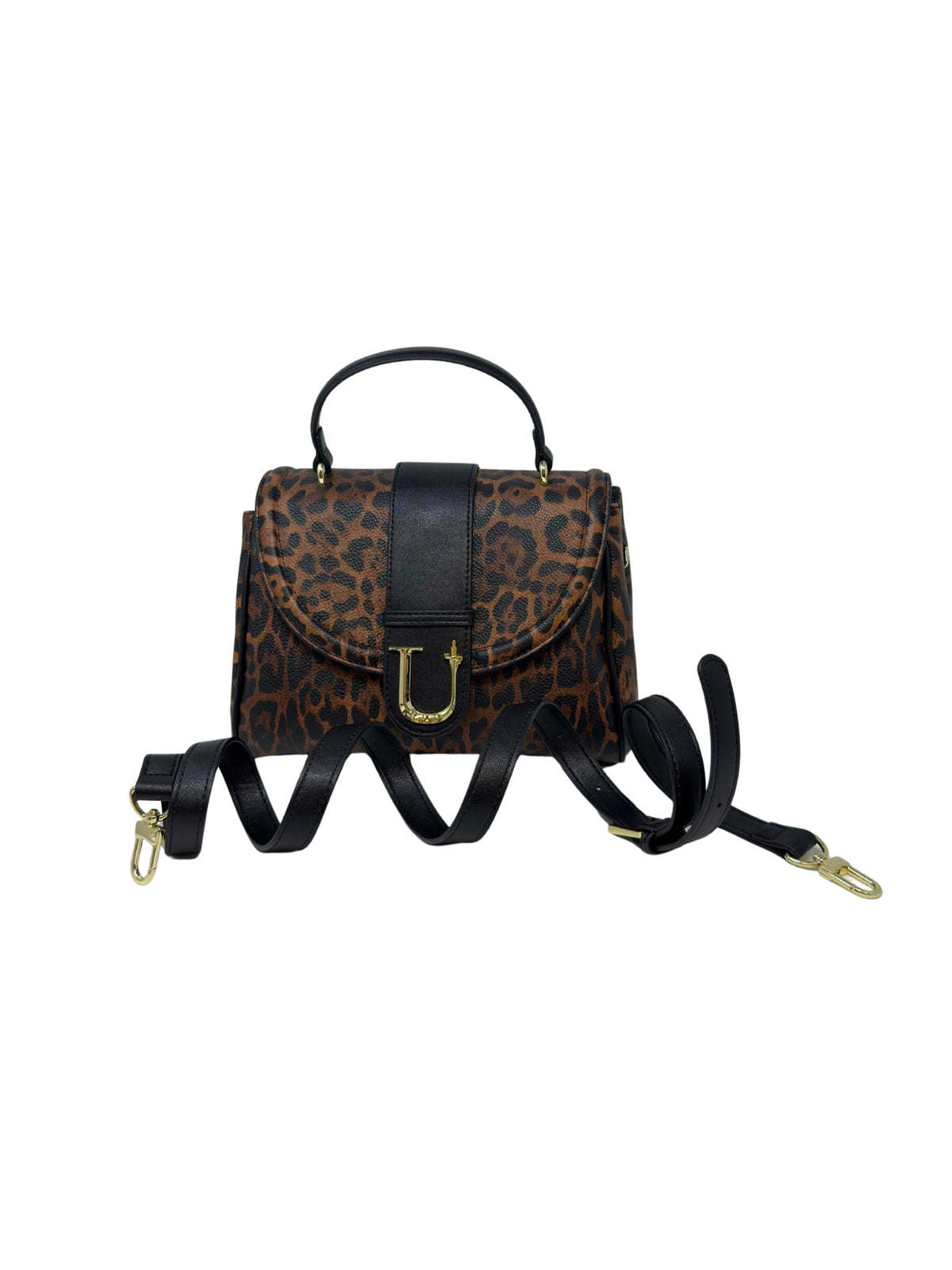 4US Paciotti - Borsa a mano con patta e tracolla - Donna