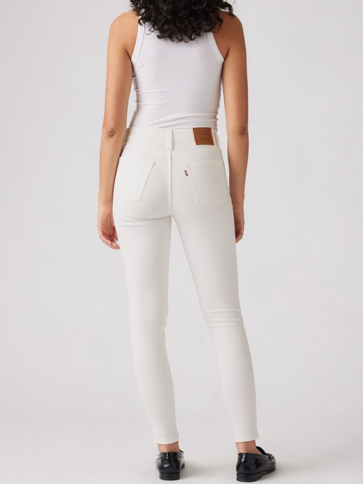 Jeans 721 High Rise Skinny Cloud Dancer Donna - Levis