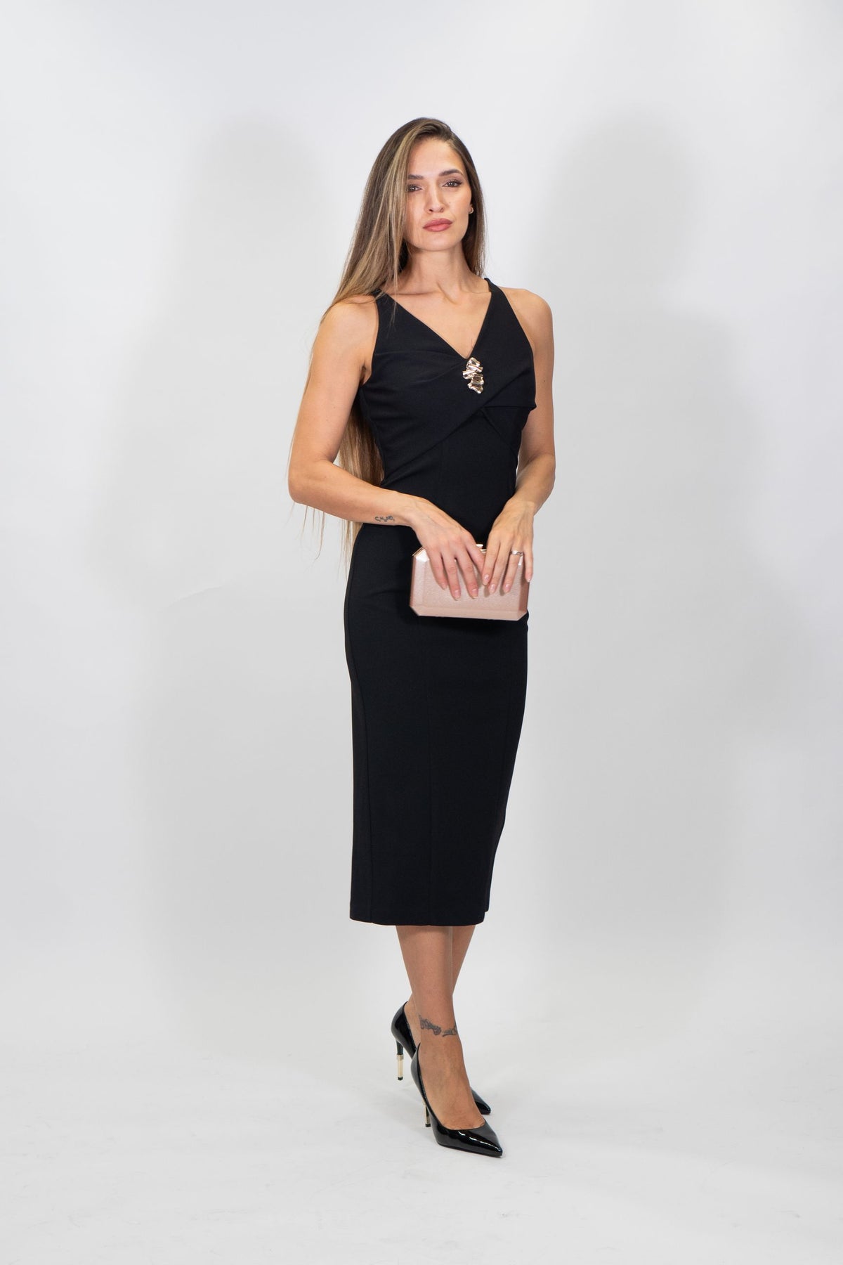 Rinascimento - Abito tubino smanicato - Donna