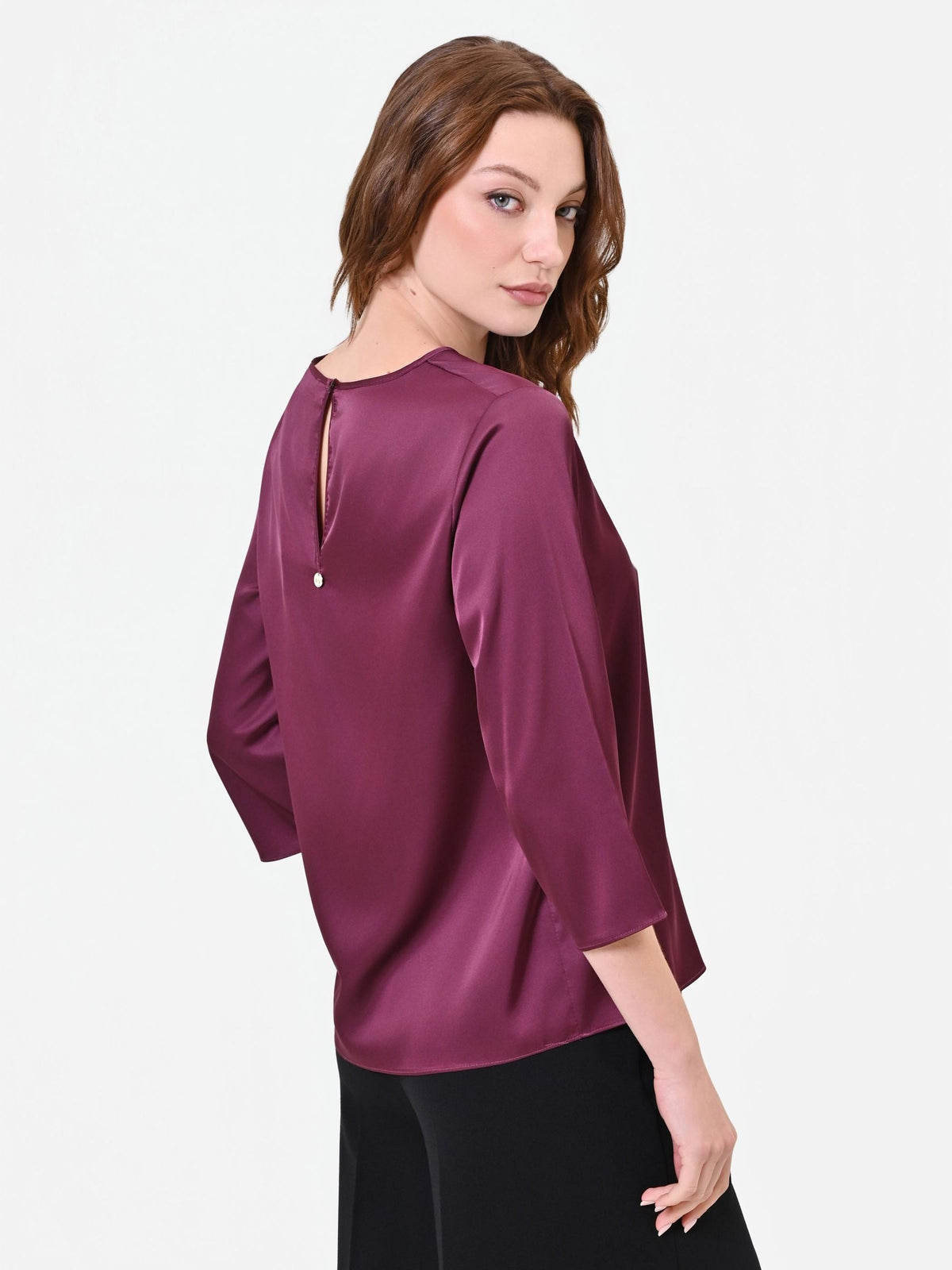 Rinascimento - Blusa effetto satin - Donna