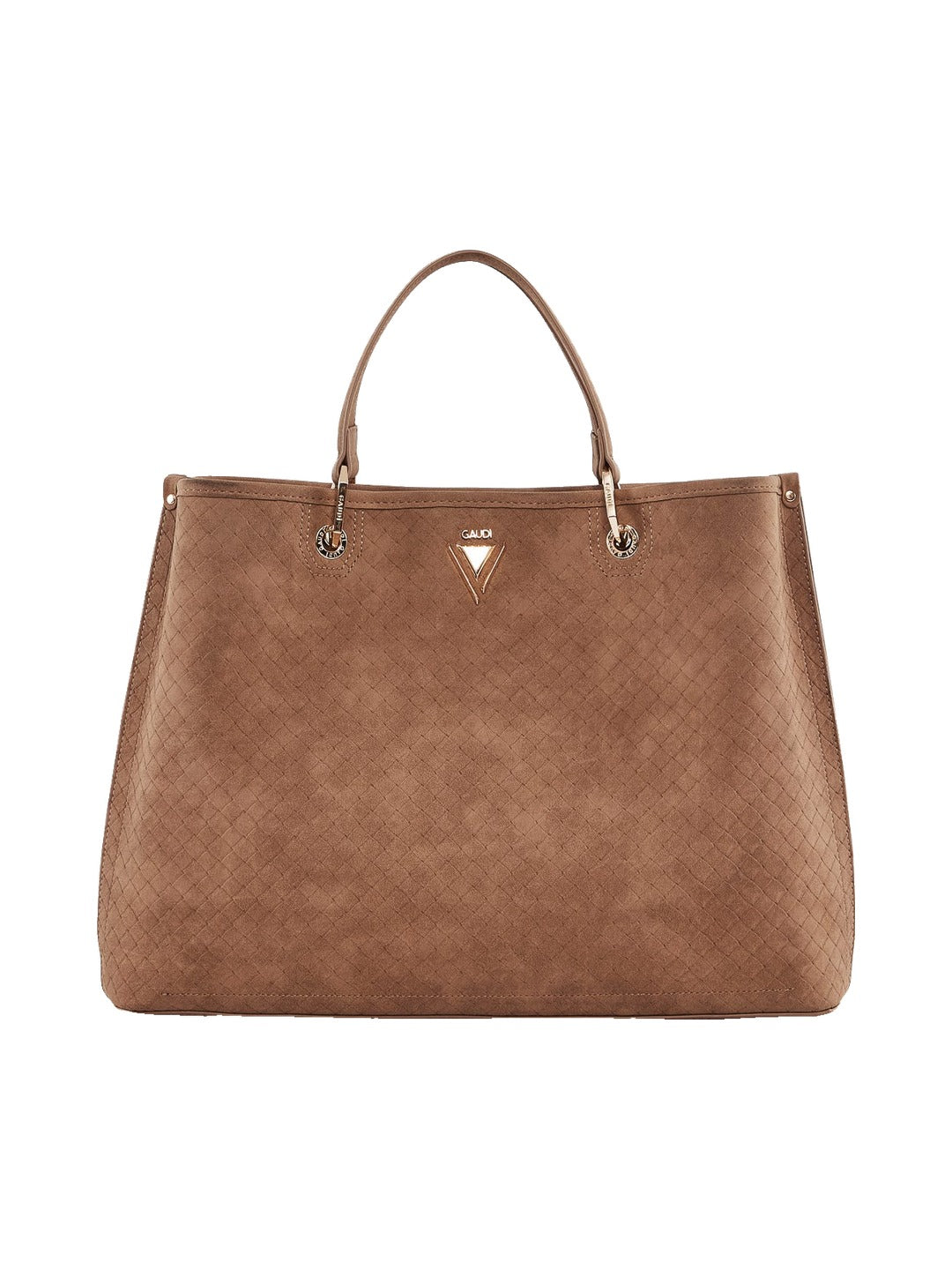 Gaudì - Borsa a mano effetto intrecciato - Donna