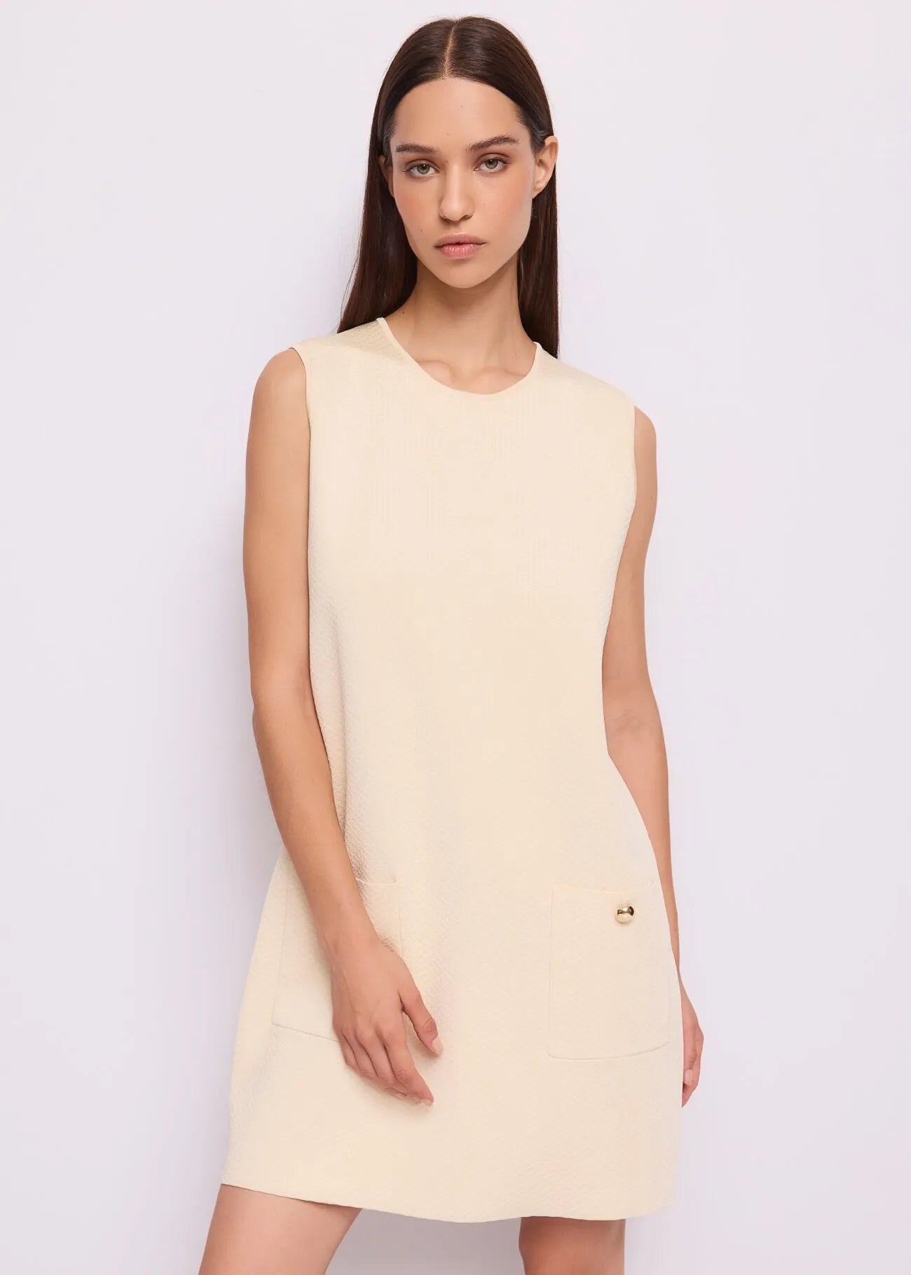 Abito con tasche e bottoni dorati Donna - Gaudì Fashion