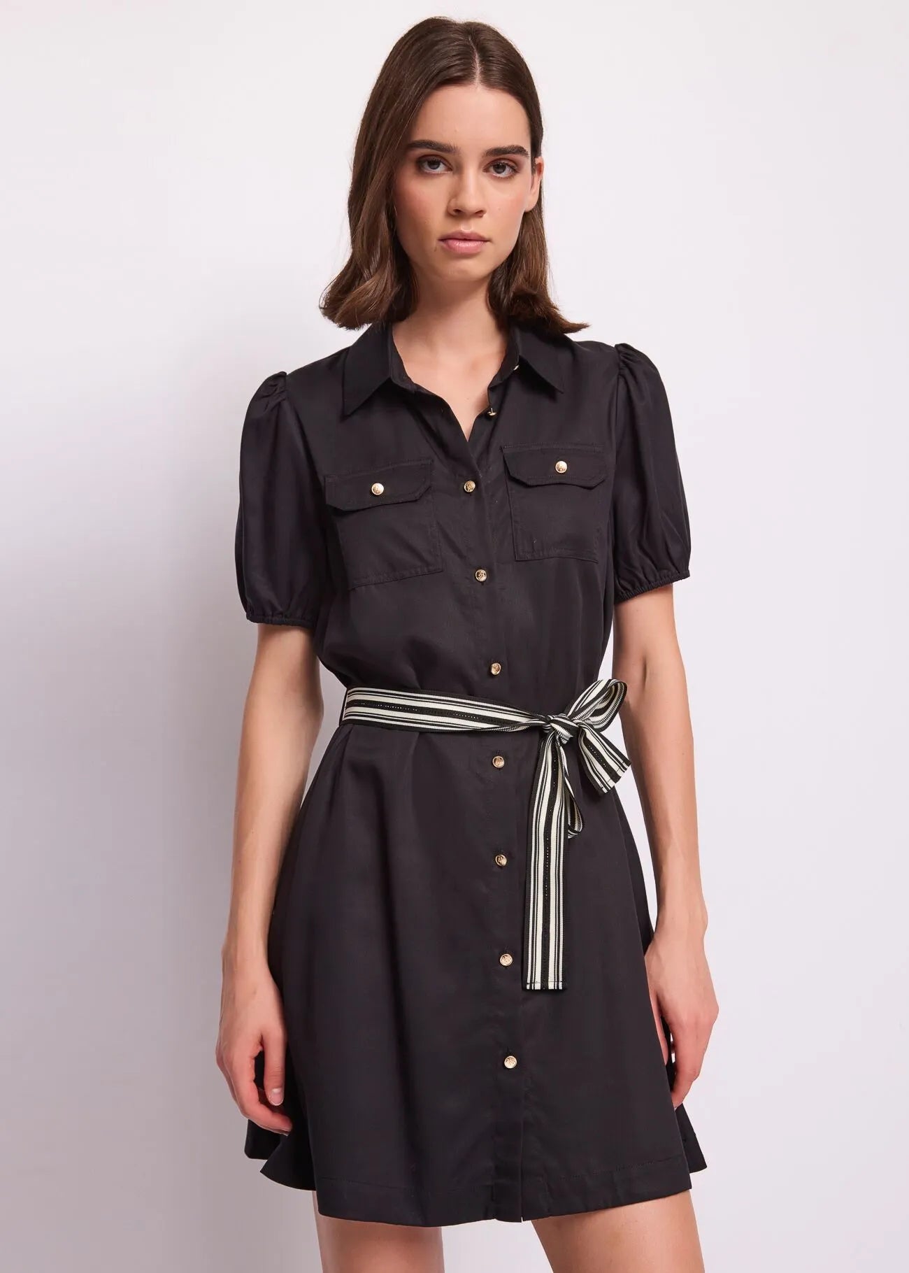 Abito Chiemisier con cintura Donna - Gaudì Jeans - World Fashion