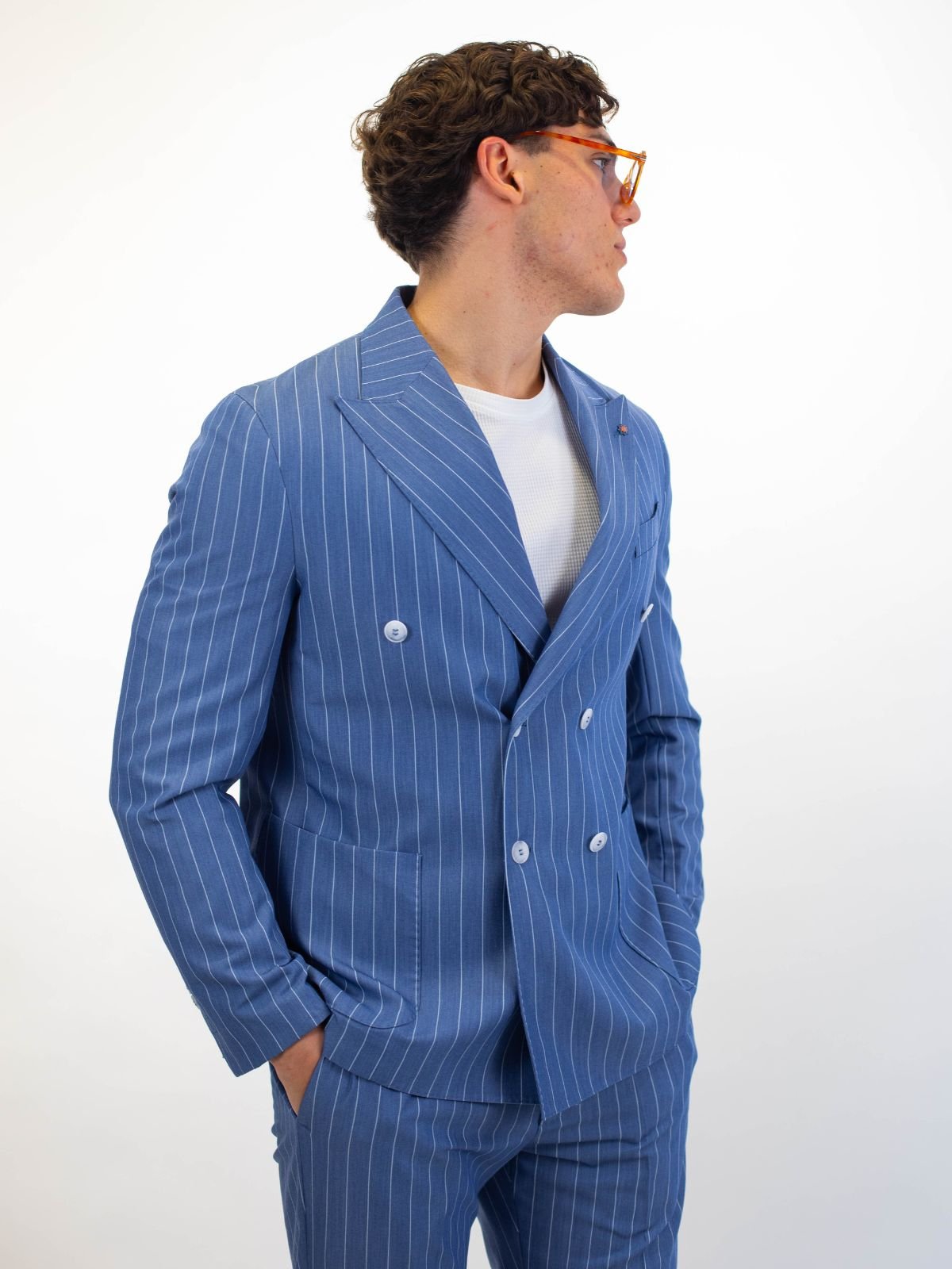 Abito D/7 Doppiopetto Uomo - Bharnaba - World Fashion