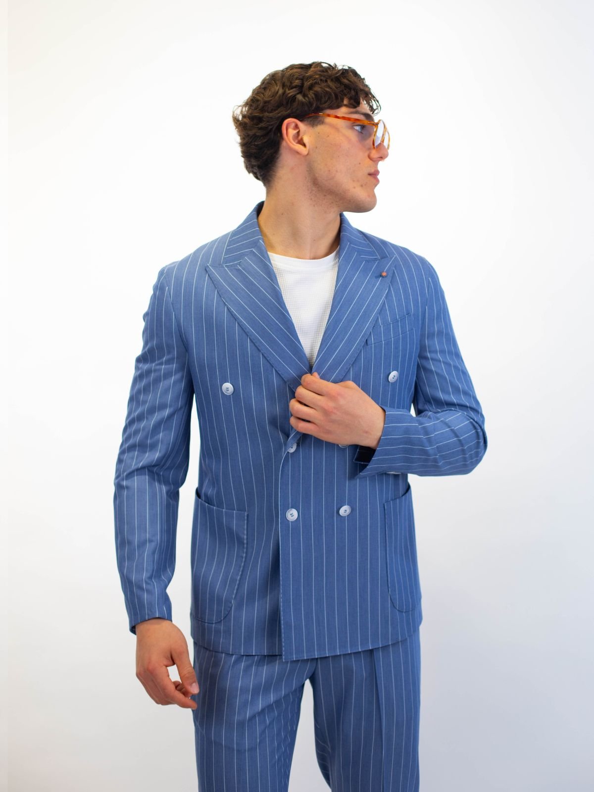 Abito D/7 Doppiopetto Uomo - Bharnaba - World Fashion