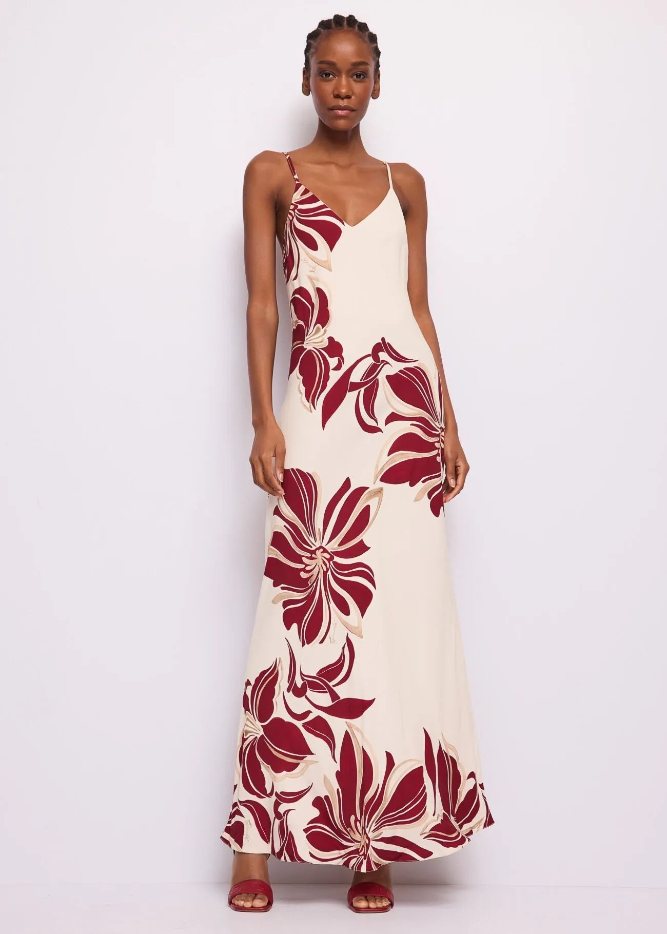 Abito da donna in twill con stampa floreale Donna - Gaudì Fashion - World Fashion