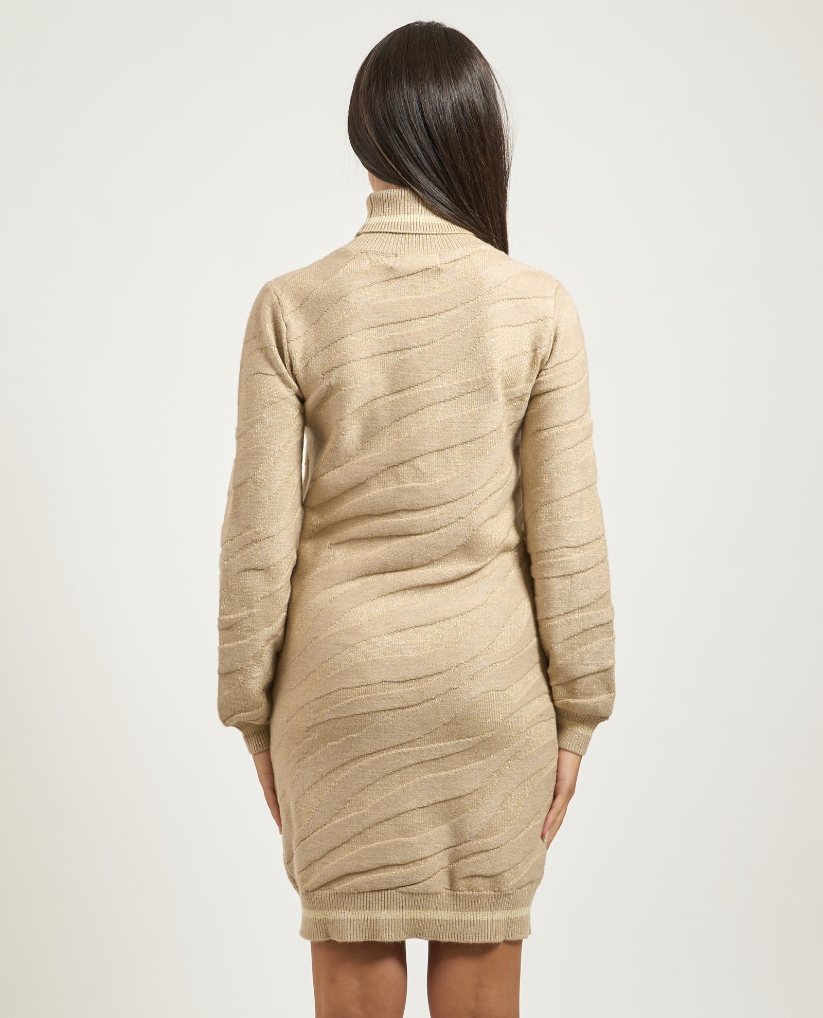 Abito Donna In Maglia, Dolcevita Donna - Yes Zee - World Fashion