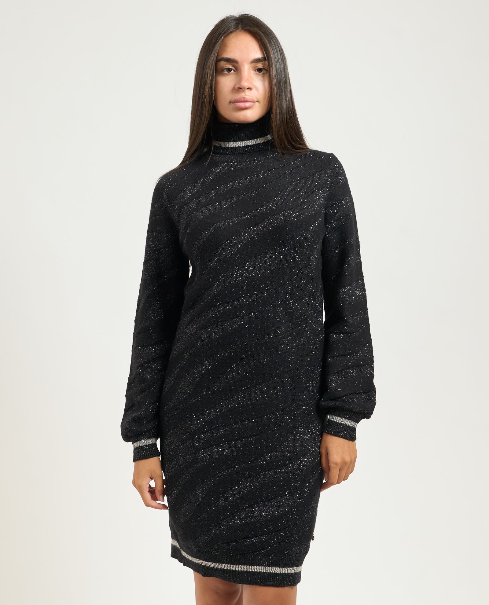 Abito Donna In Maglia, Dolcevita Donna - Yes Zee - World Fashion